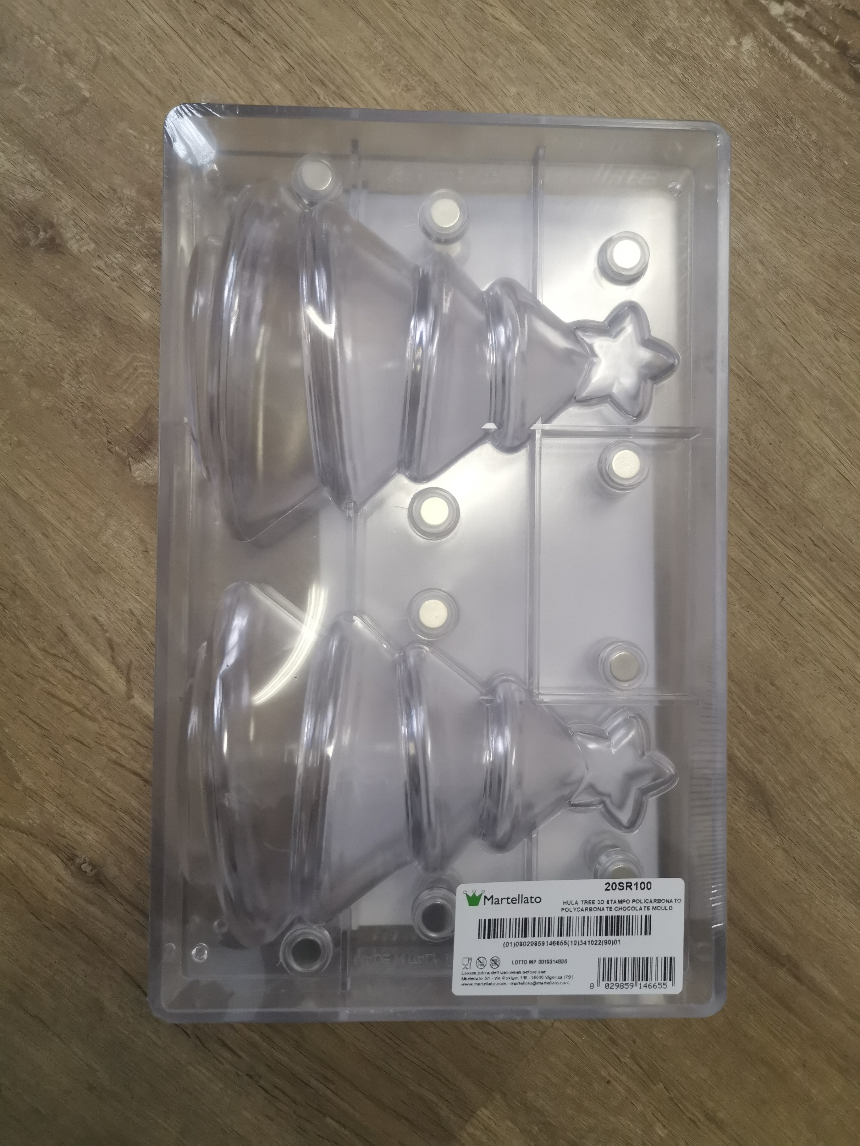 Profi Gussform für 3D Tannenbaum  MAGNETFORM