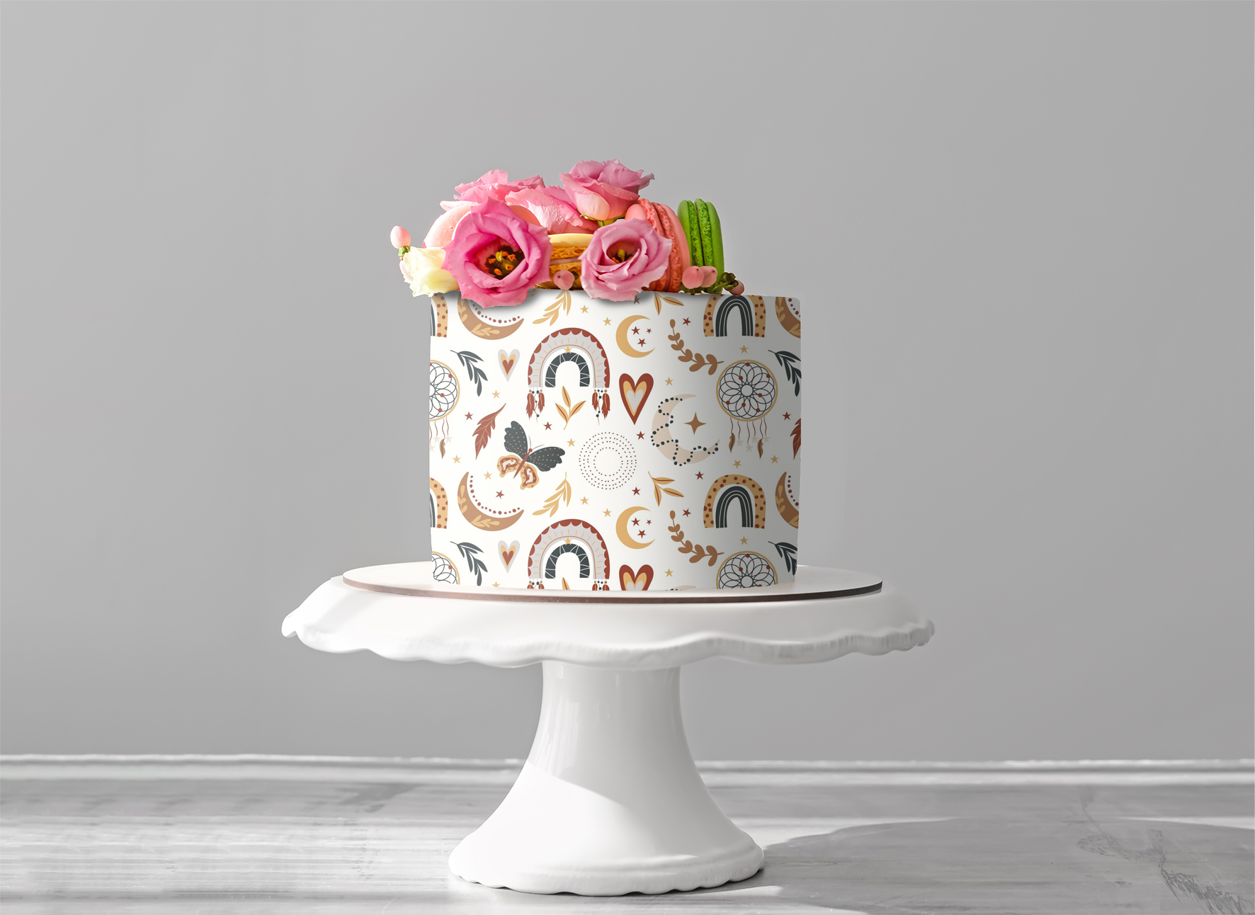Deko Fondant Traumfänger