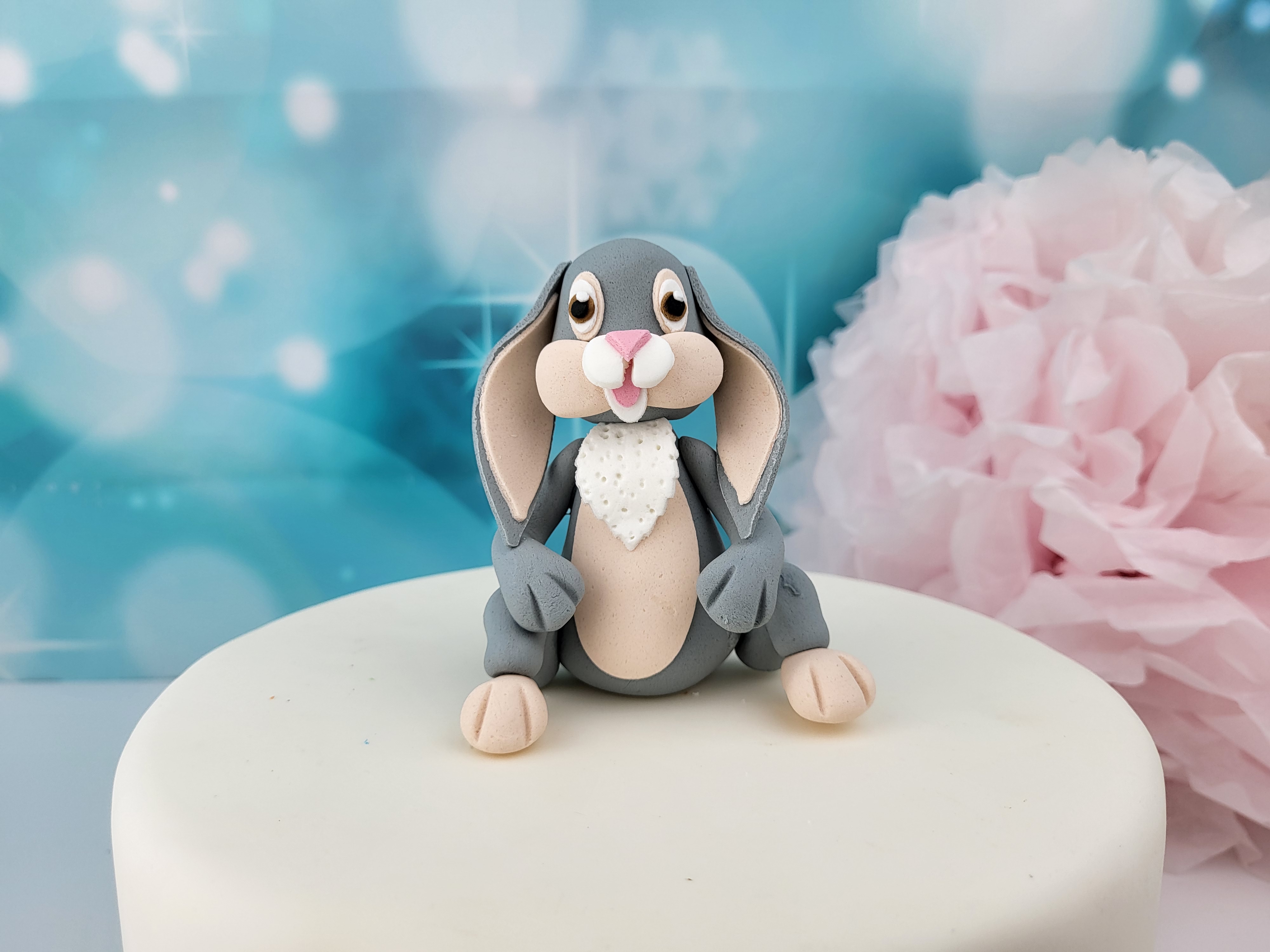 Hase handmodelliert