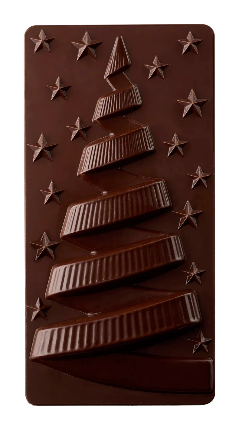Pavoni PC5059 Xmas Spirit – Schokoladentafelform Weihnachten
