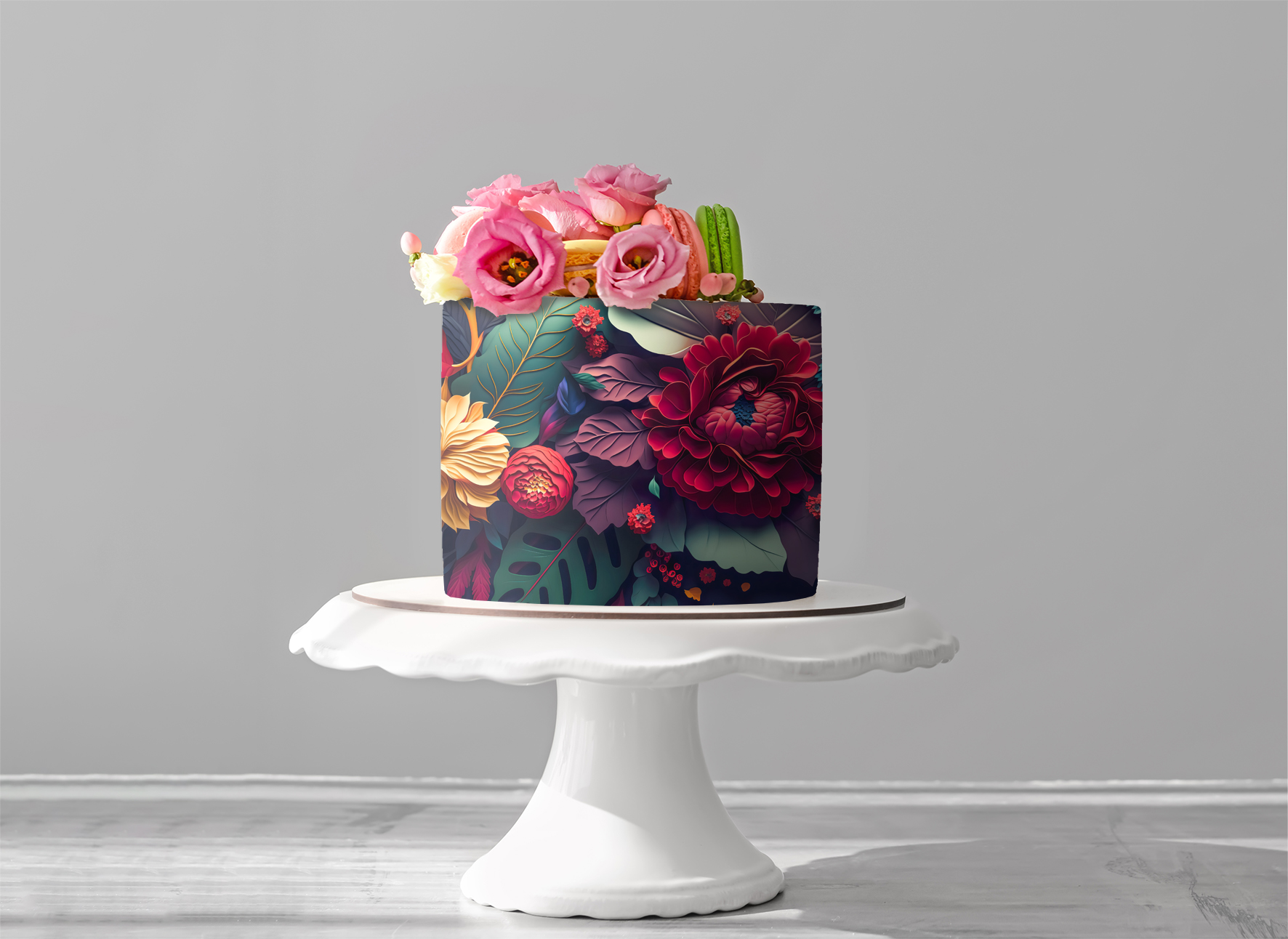 Deko Fondant  Blumen