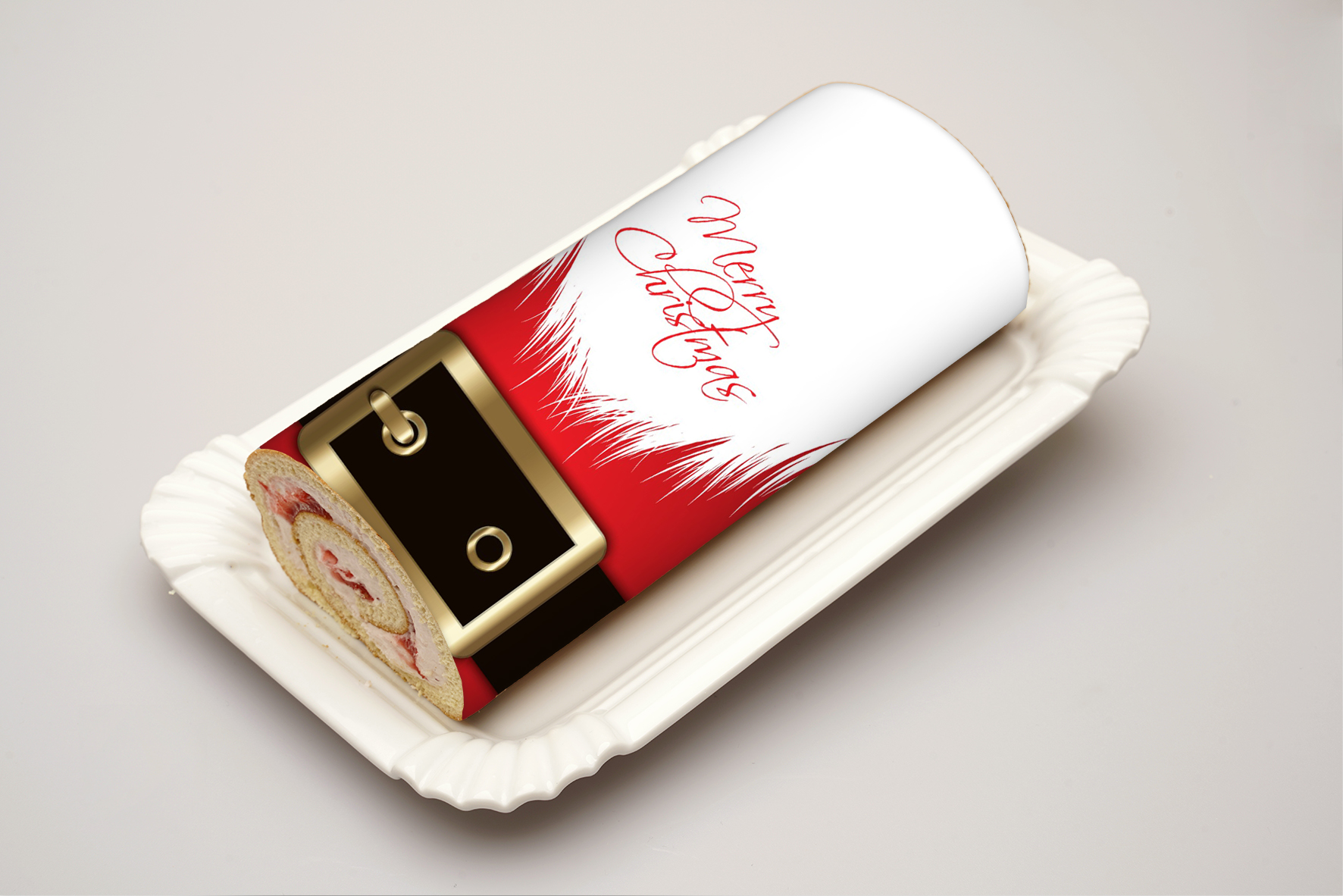 Rouladendekor Santa Claus
