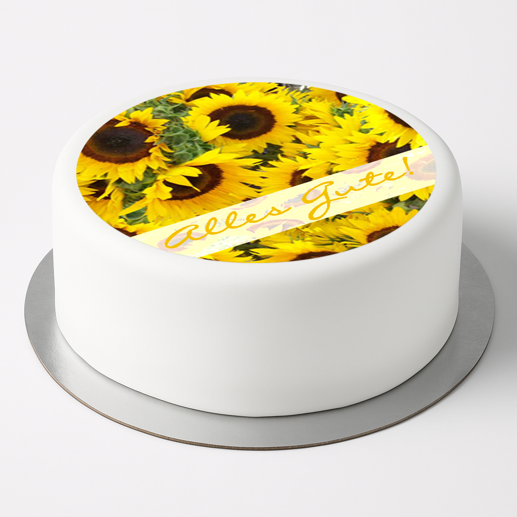 Tortenaufleger Geburtstag