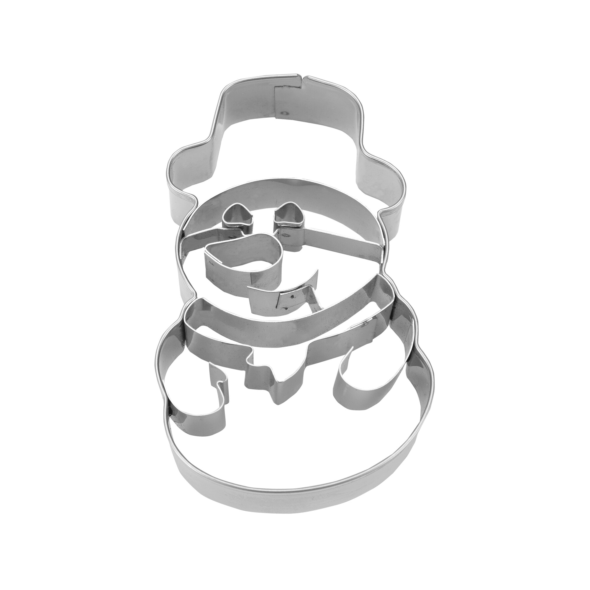 Ausstecher Schneemann mit Prägung