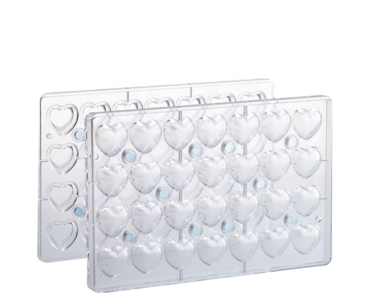Gussform Schokoladenform Martellato 203D03 Herz