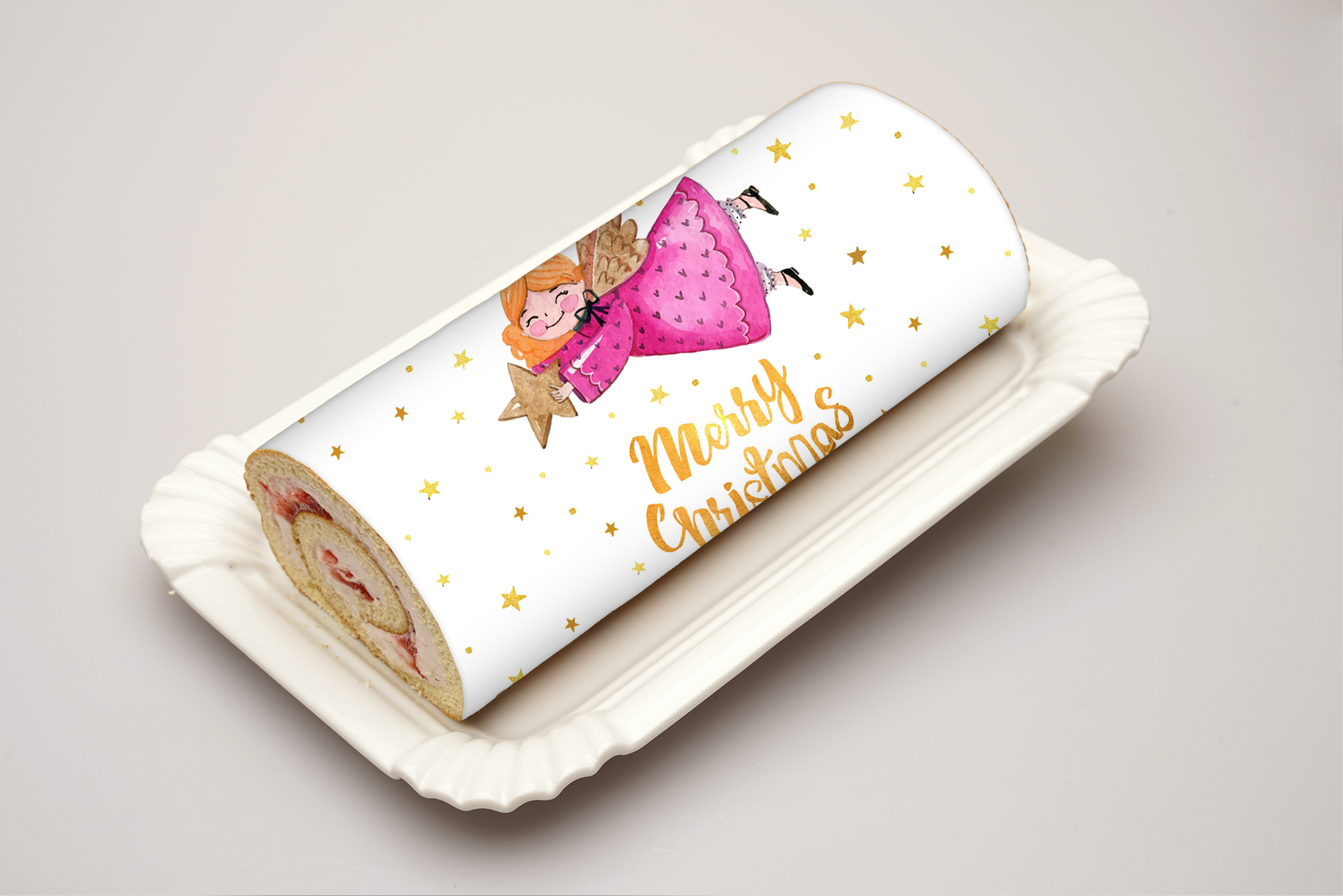 Rouladendekor Christkind