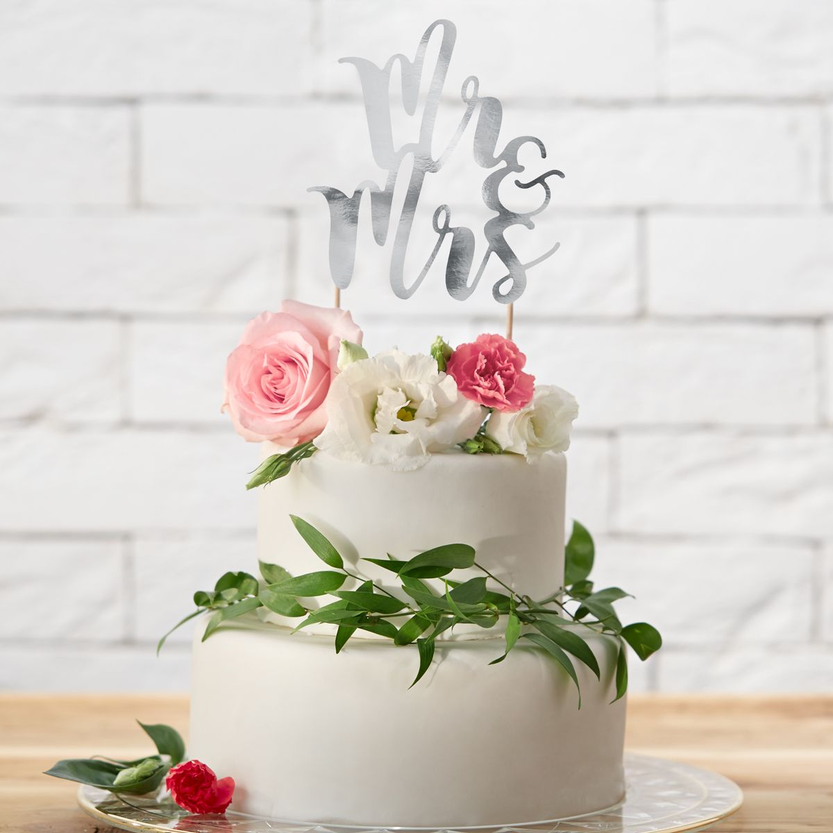 Cake Topper Mr&Mrs