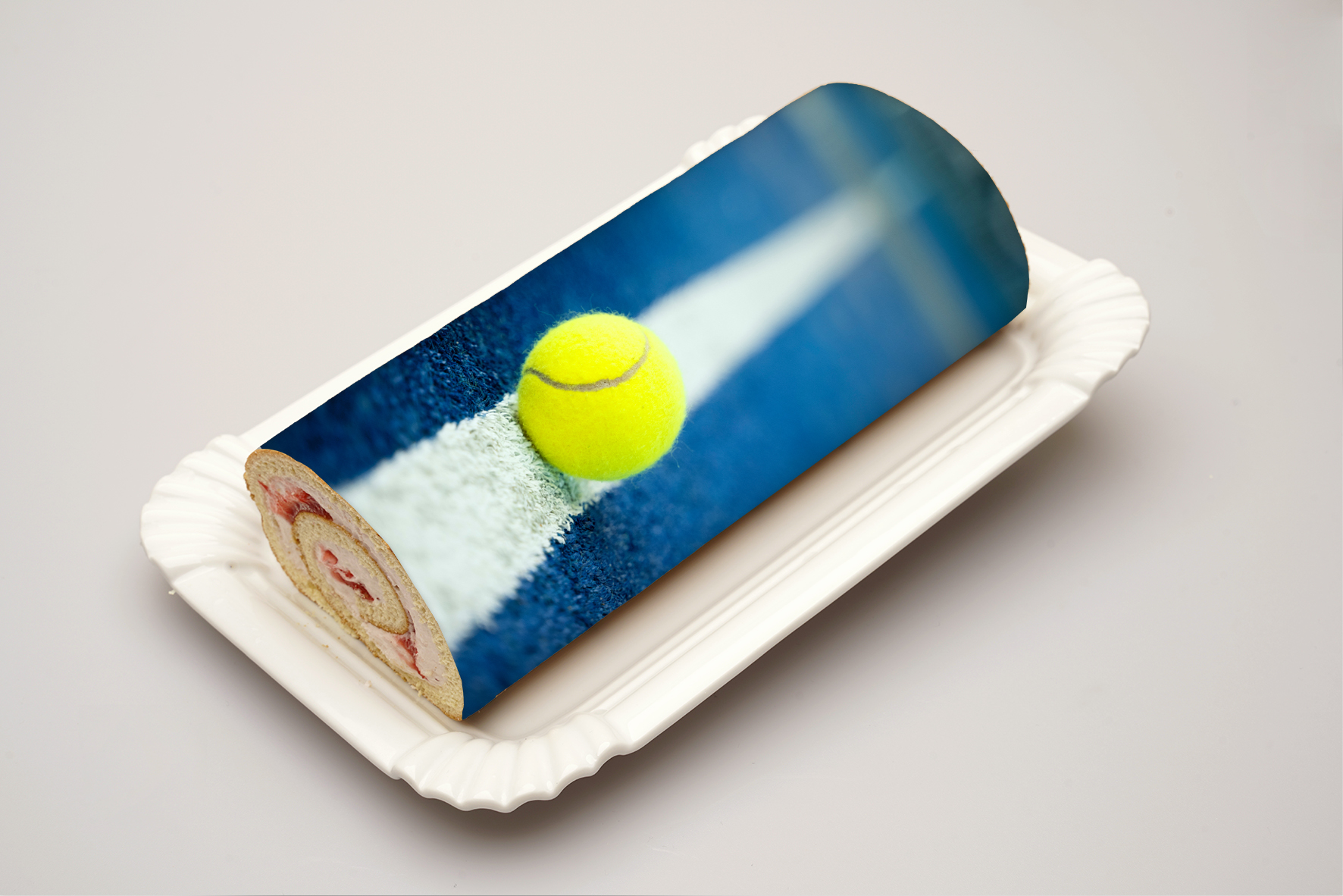 Rouladendekor  Tennis