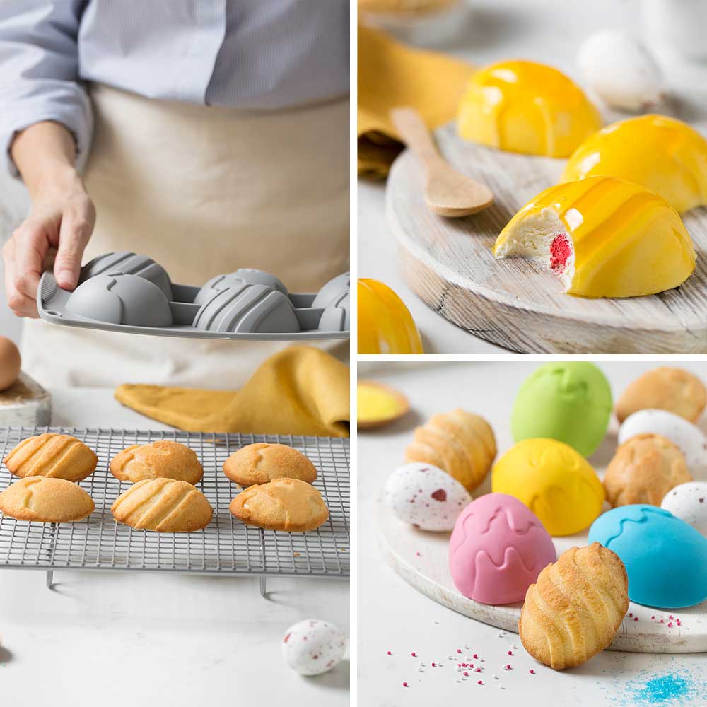 Silikonform Ostern „Decor Flex“ – Eier & Osterformen