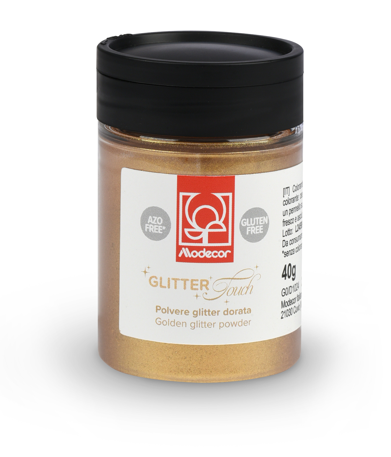 Golden Glitter Touch Pulver 40 g