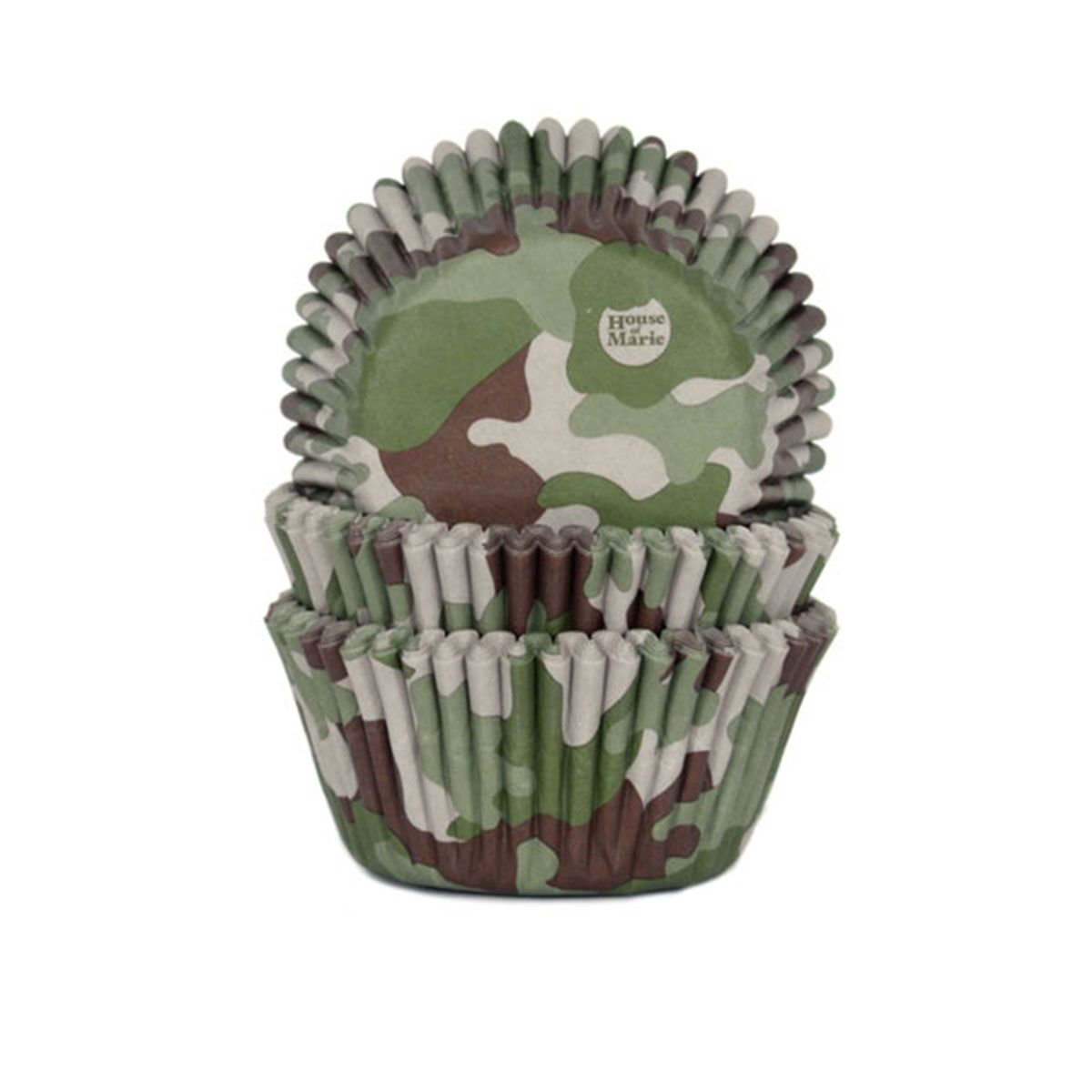 Muffinförmchen Cupcakeförmchen Camouflage