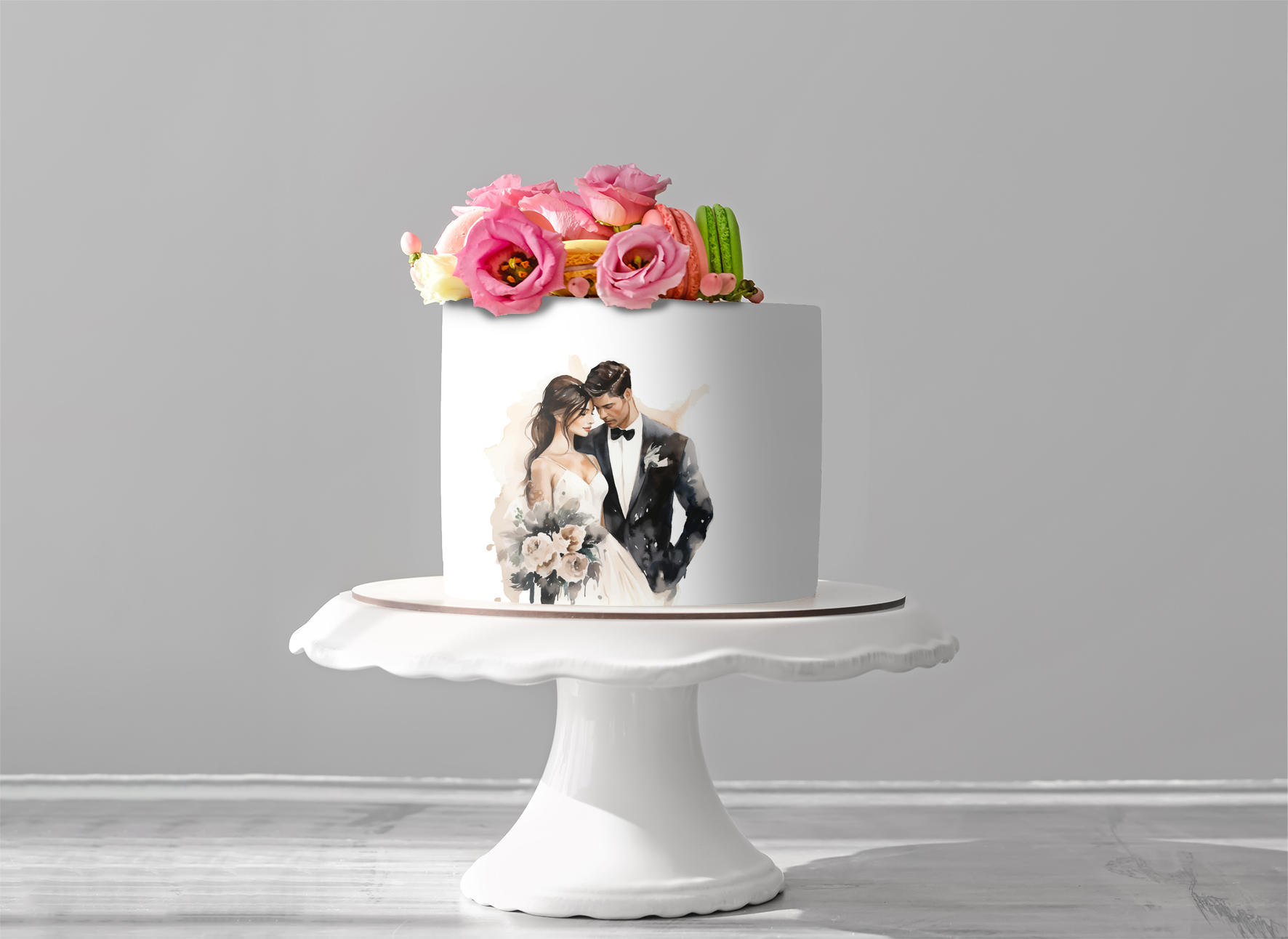 Deko Fondant Hochzeit