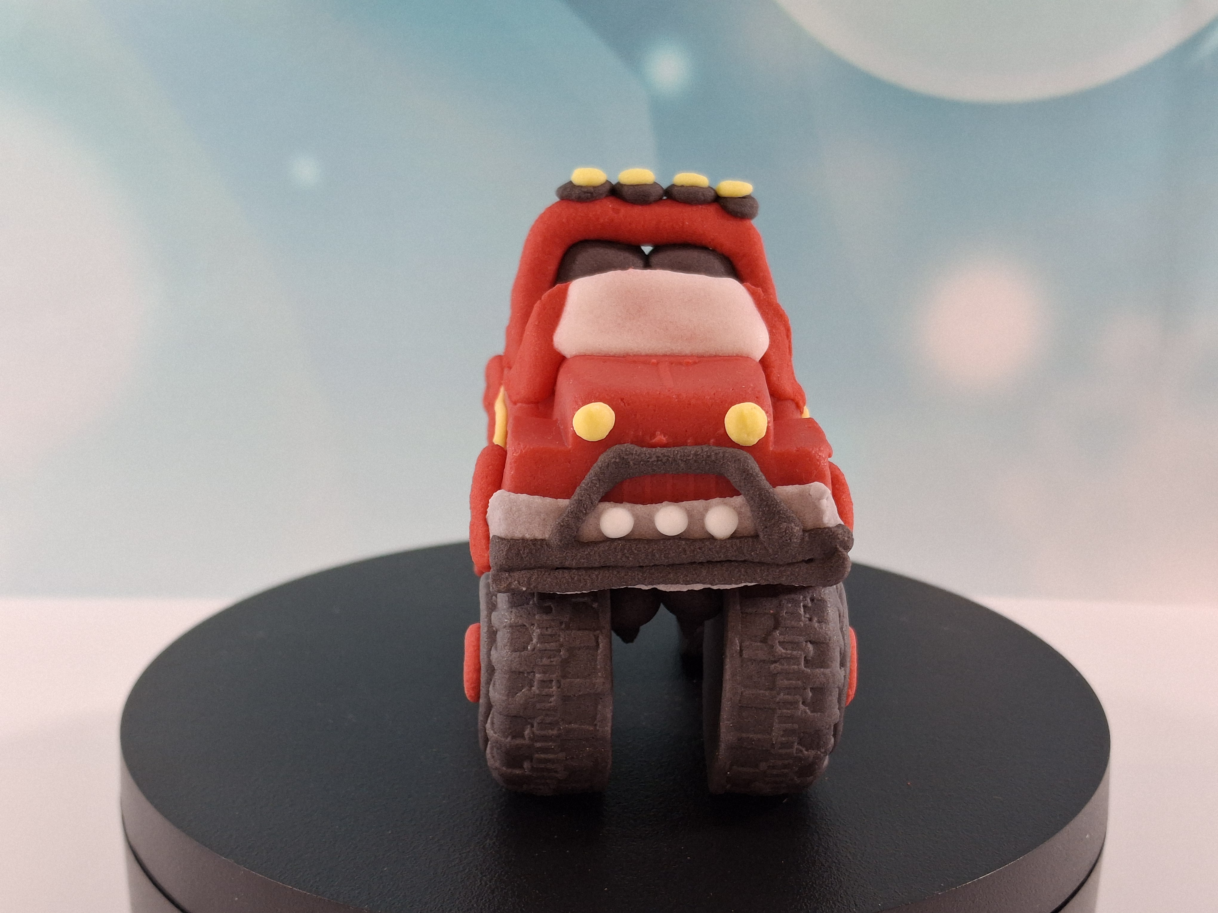 Tortenfigur Monster Truck Auto Quad