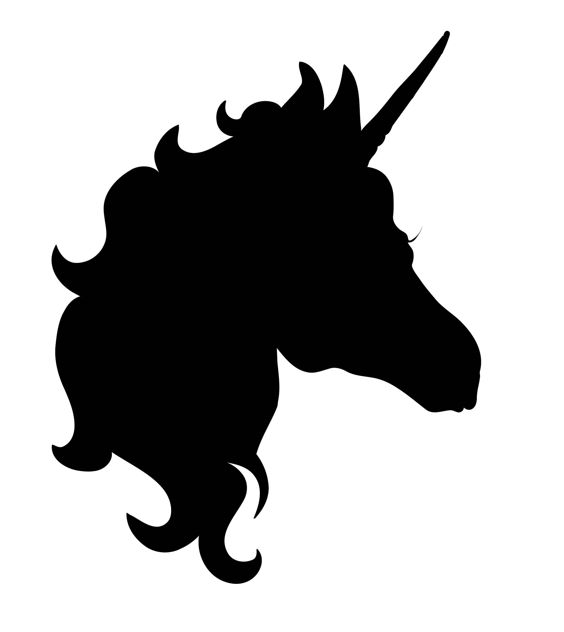 Pralinenaufkleber Sticker Einhorn