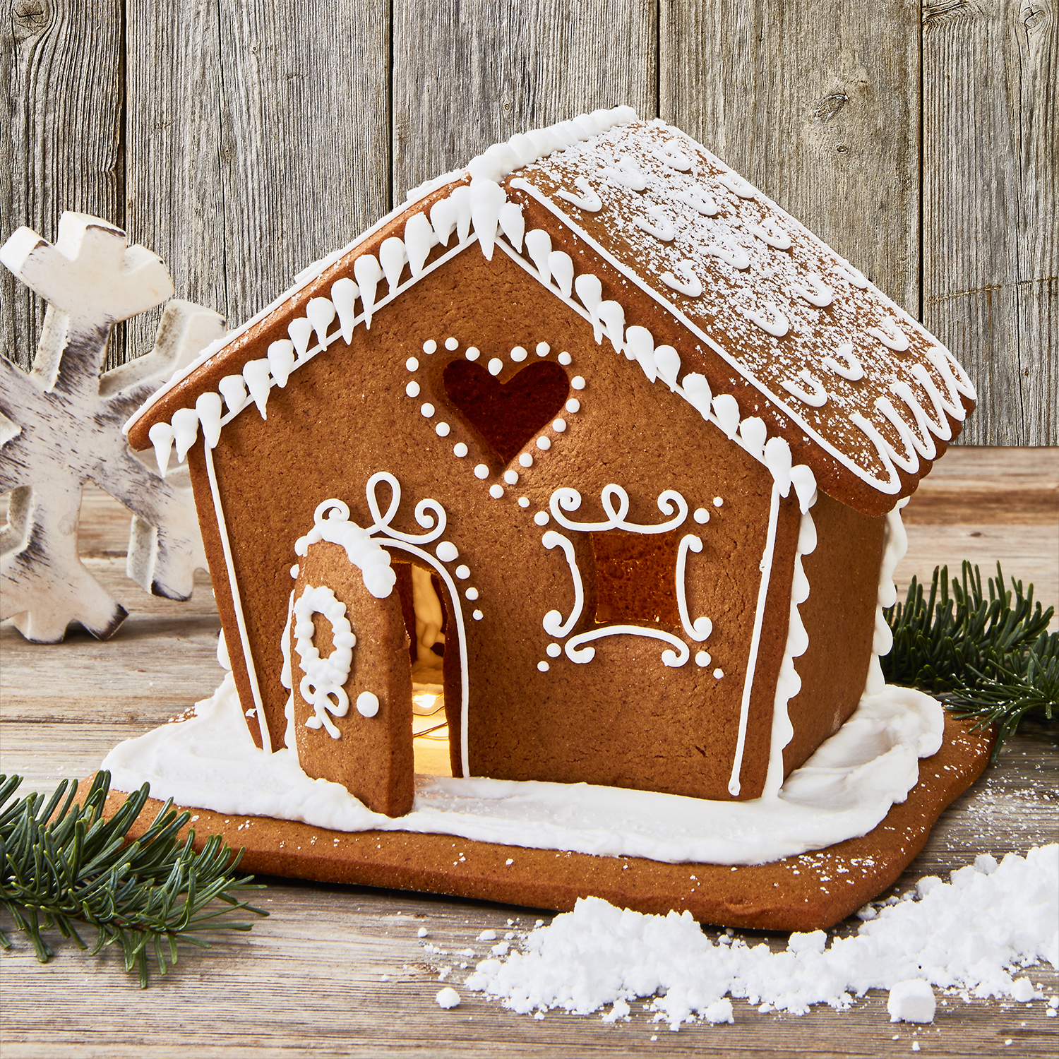 AUSSTECHFORMEN-SET LEBKUCHENHAUS EDELSTAHL | 6-TEILIG AUSSTECHFORMEN