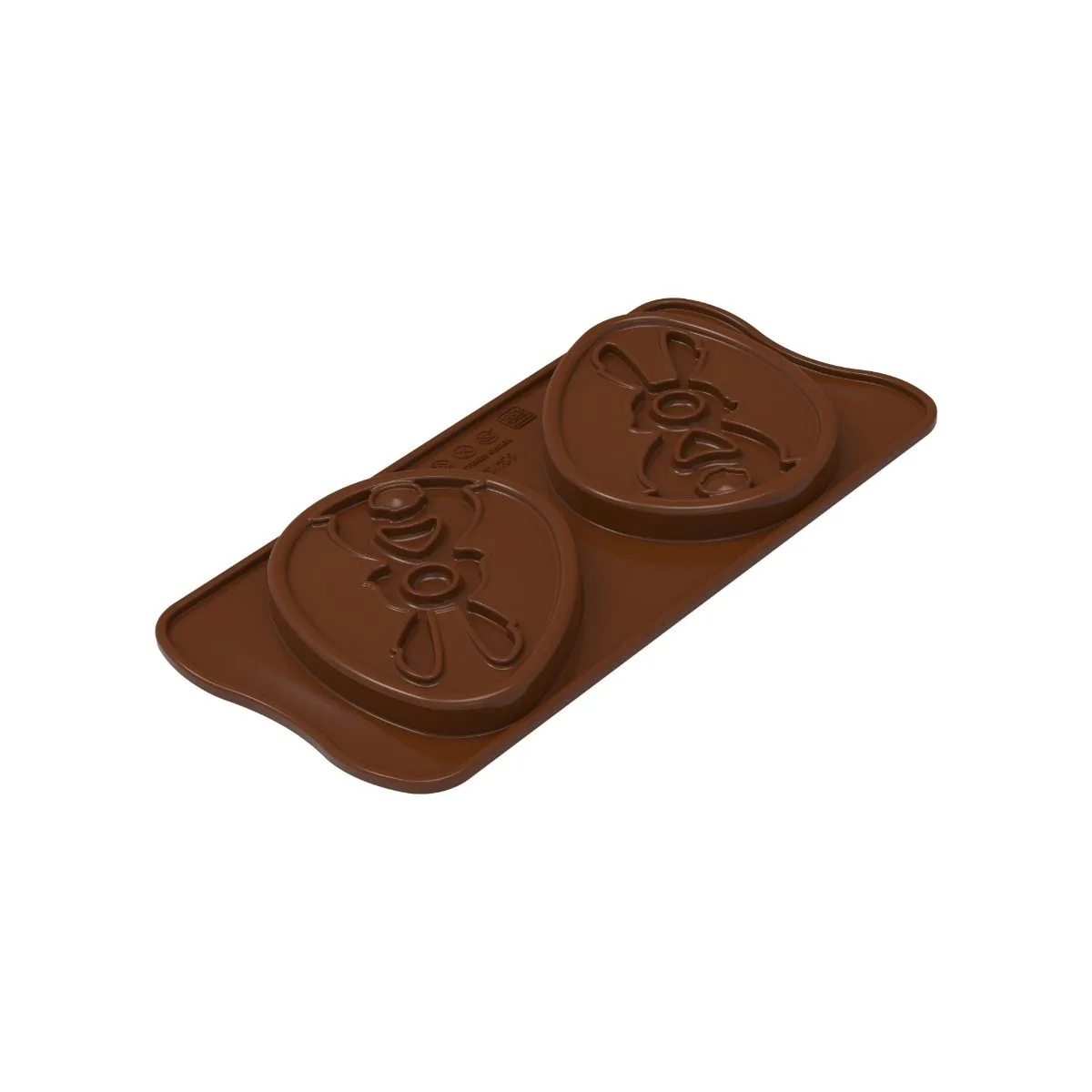 Silikomart SCG064 CHOCO UOVO Silikonform – Edle Schokoladenaufleger für Torten & Desserts
