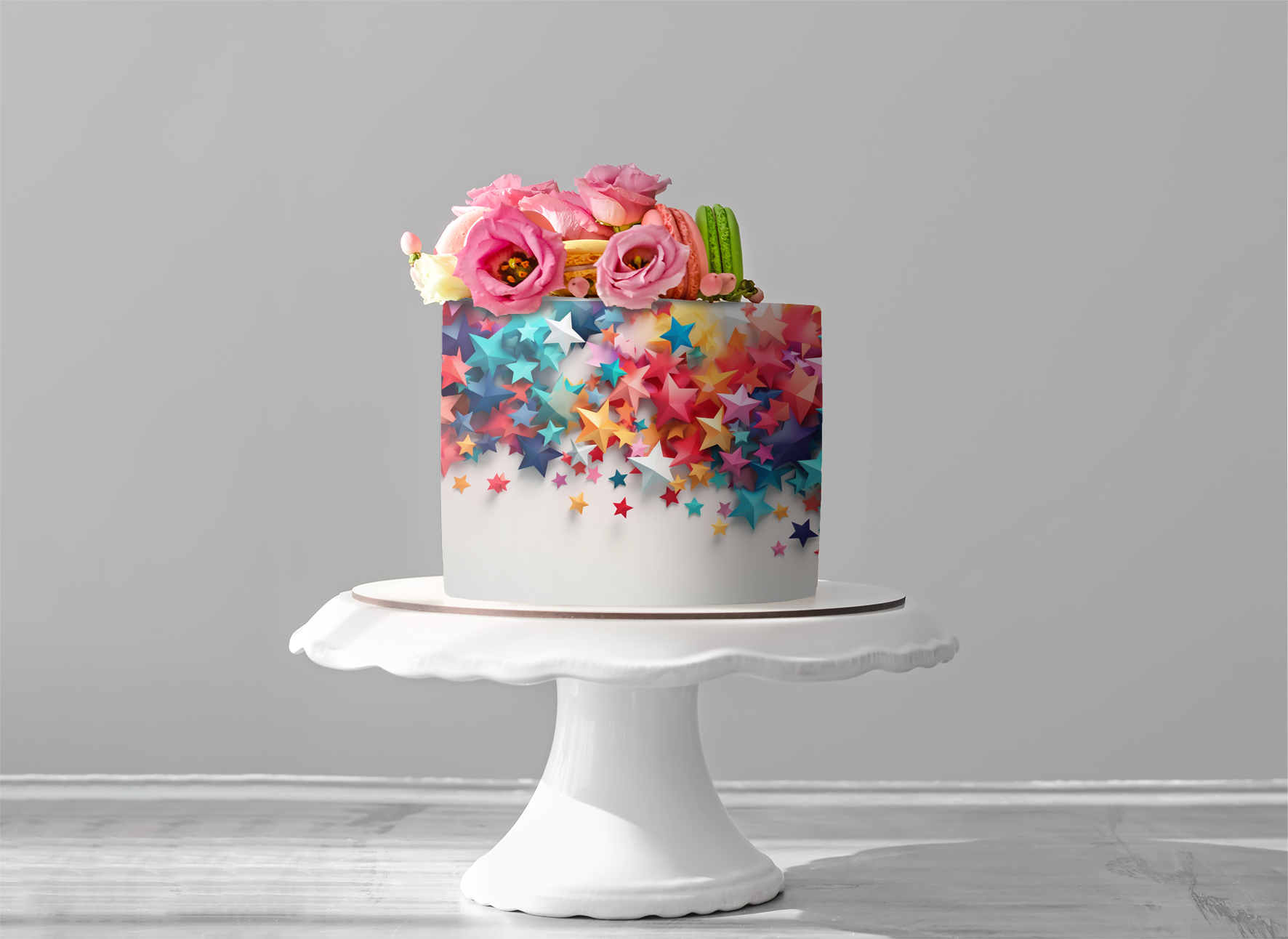 Deko Fondant Sterne