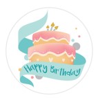 Muffinaufleger Geburtstag – essbare Cupcake-Aufleger