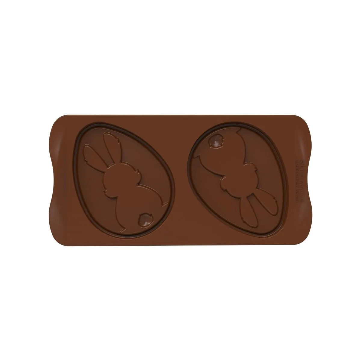 Silikomart SCG064 CHOCO UOVO Silikonform – Edle Schokoladenaufleger für Torten & Desserts