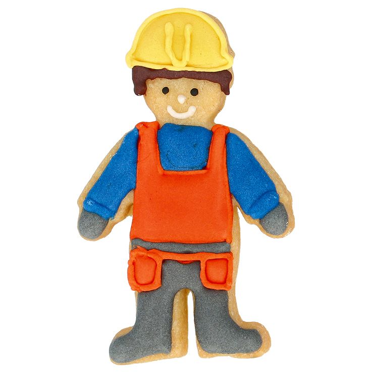 Ausstechform Bauarbeiter 8 cm