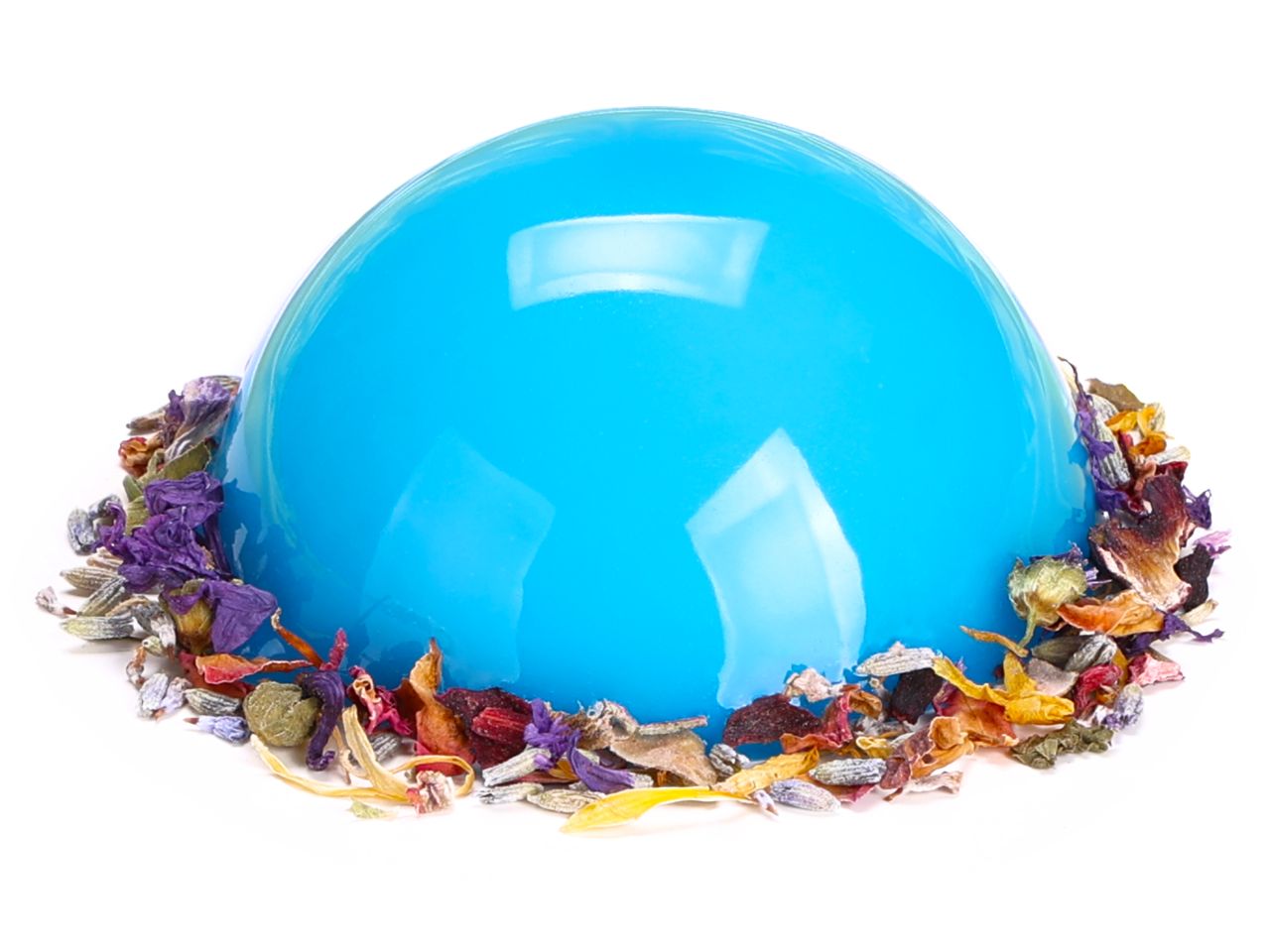 Mirror Glaze Spiegelglasur Blau 260 g – gebrauchsfertige Glasur für Cremetorten, Törtchen & Marmor-Effekt