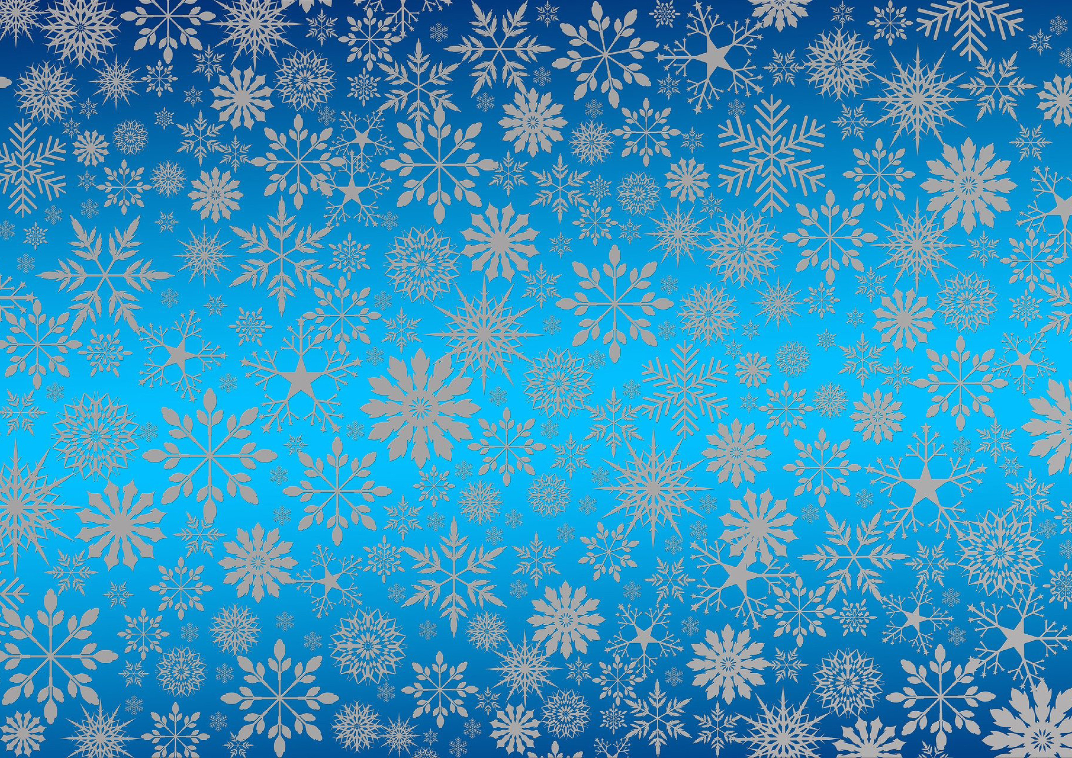 Rouladendekor "Weihnachten blau"