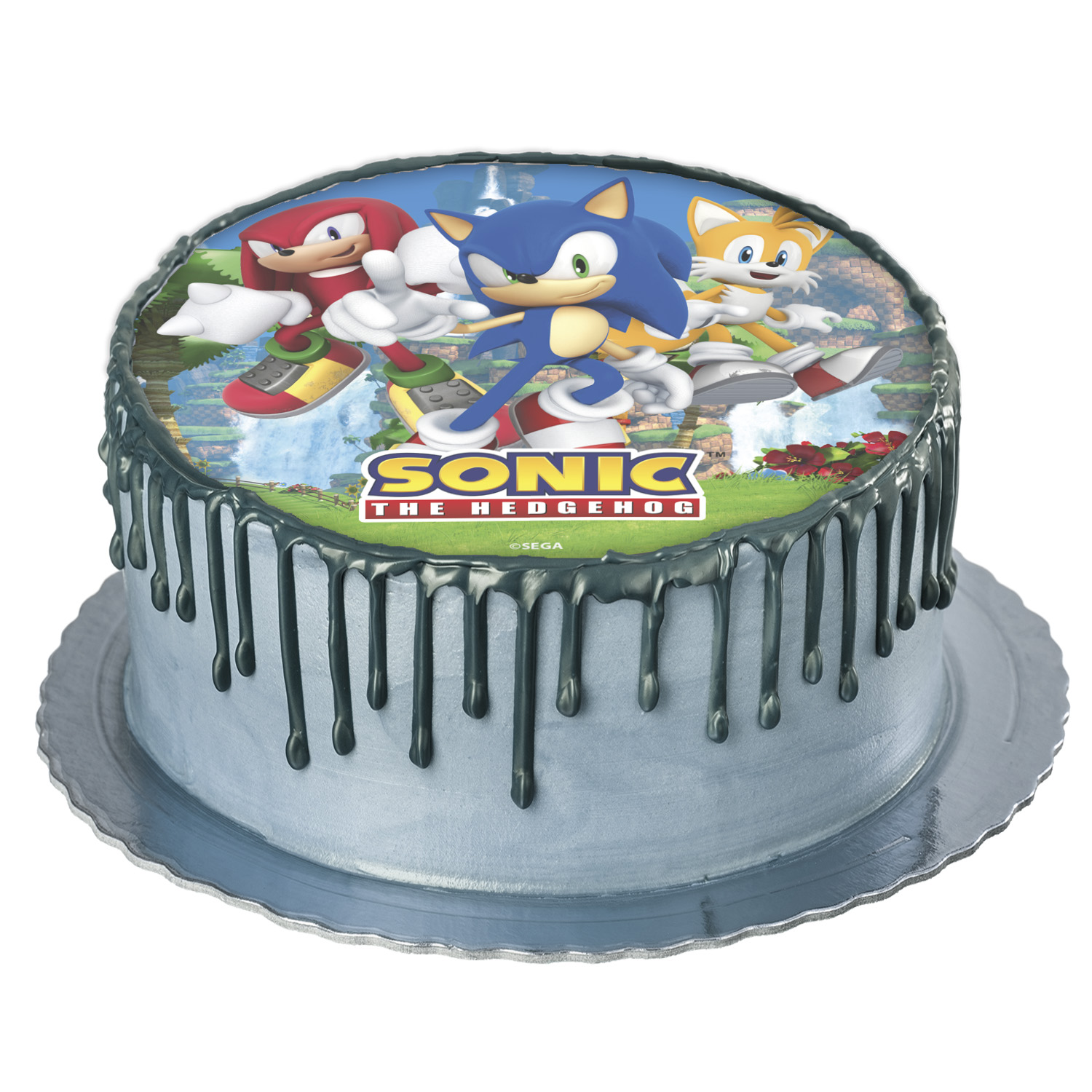 Tortenaufleger Sonic the Hedgehog – 20 cm Ø
