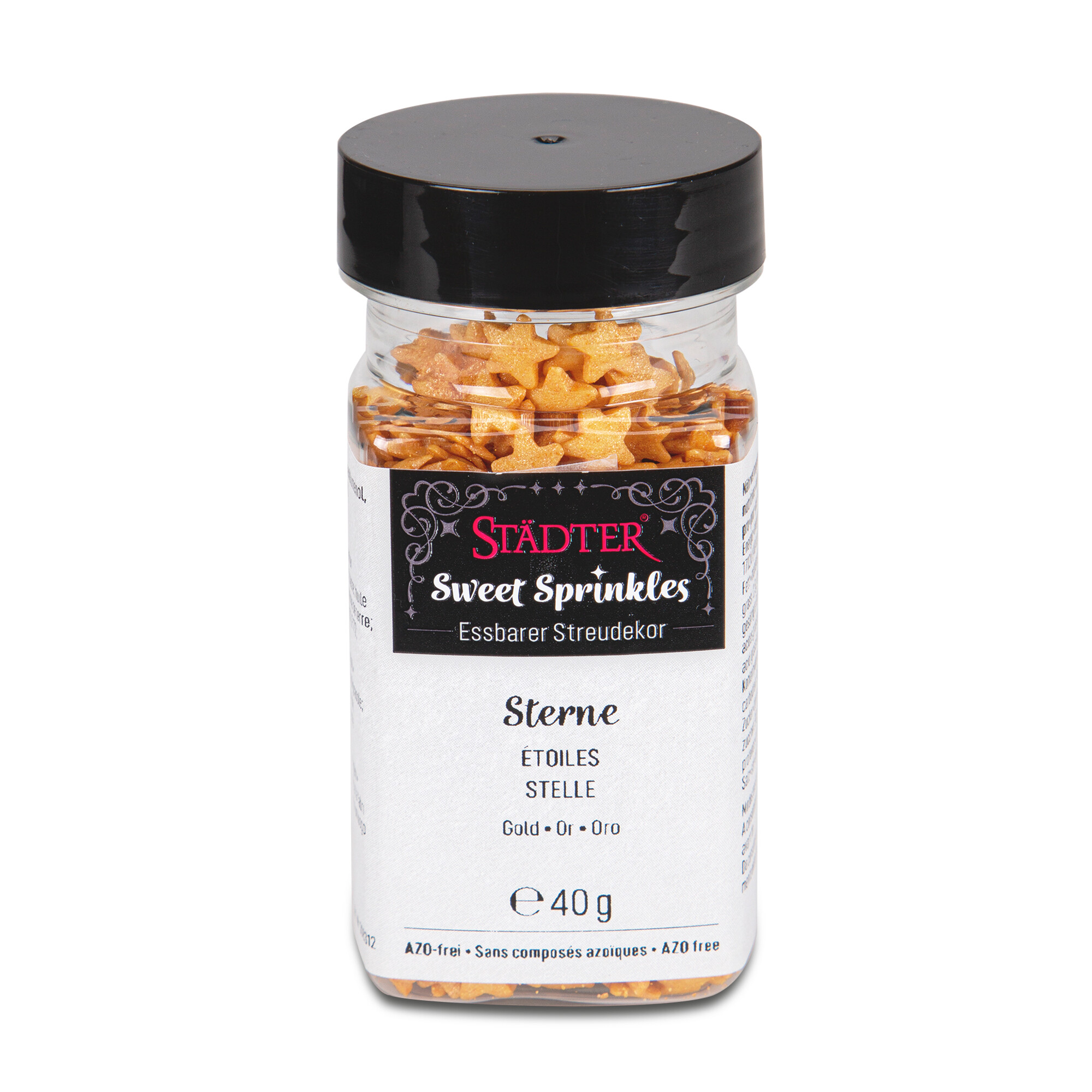 Streudeko Sterne gold