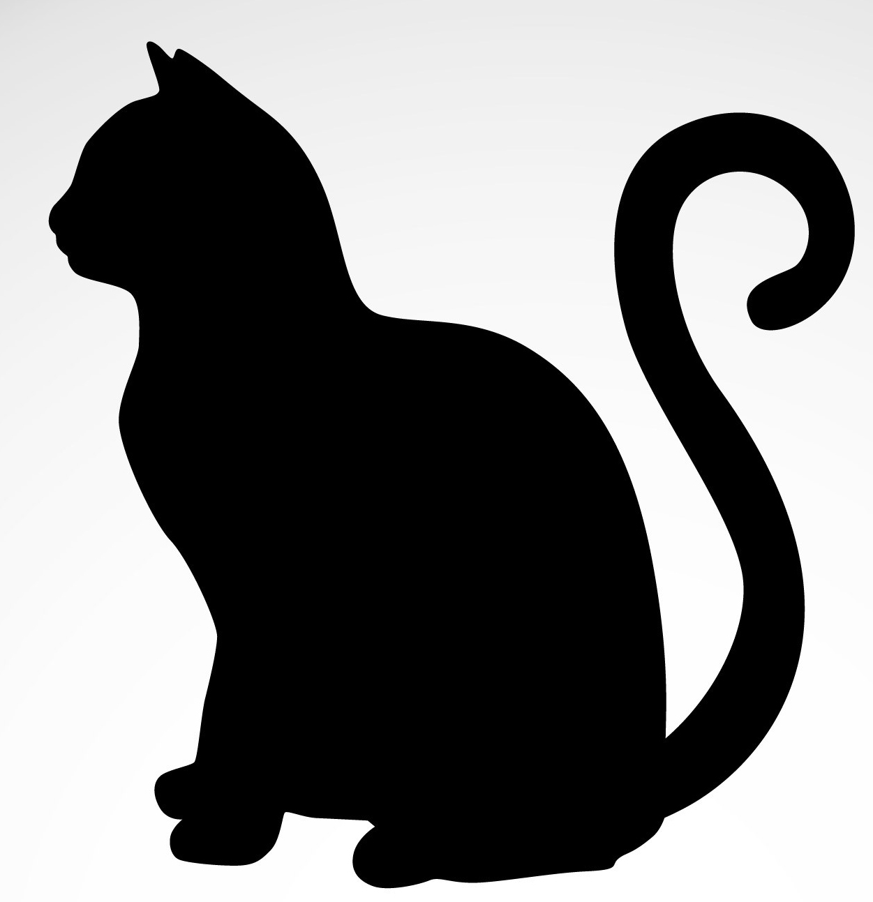 Pralinenaufkleber Sticker Katze