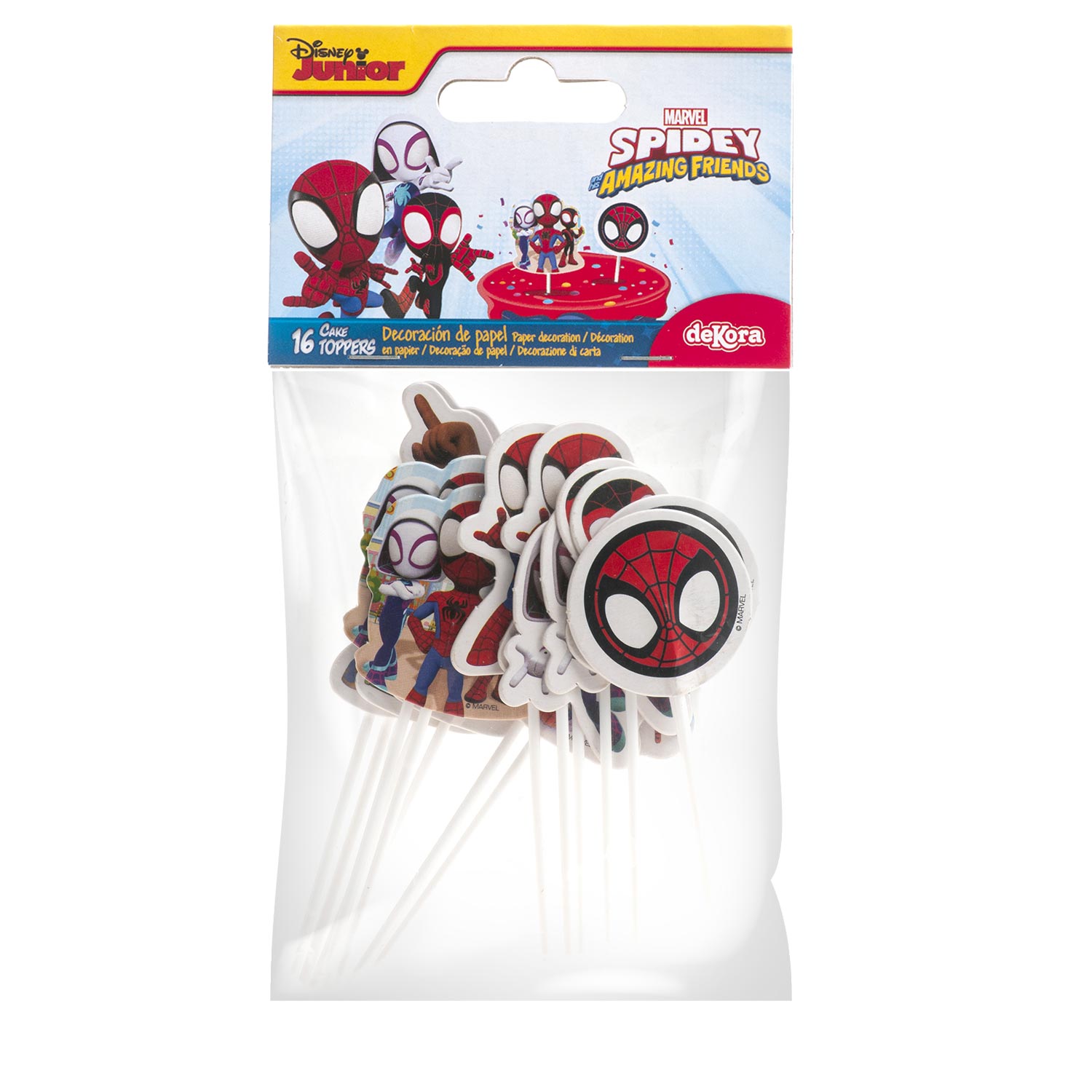 CAKE TOPPER 8 DESIGNS SPIDEY