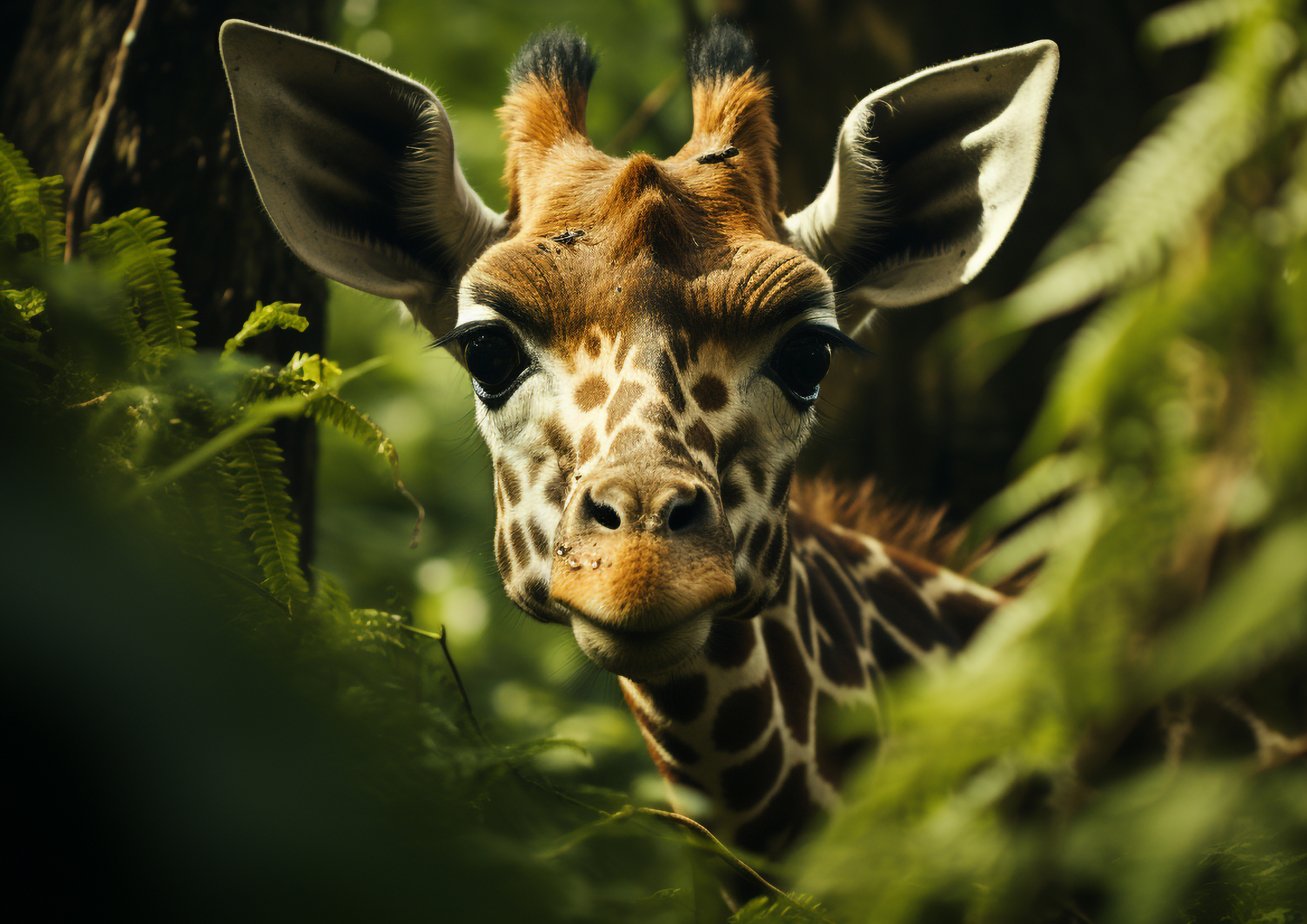 Deko Fondant Giraffe