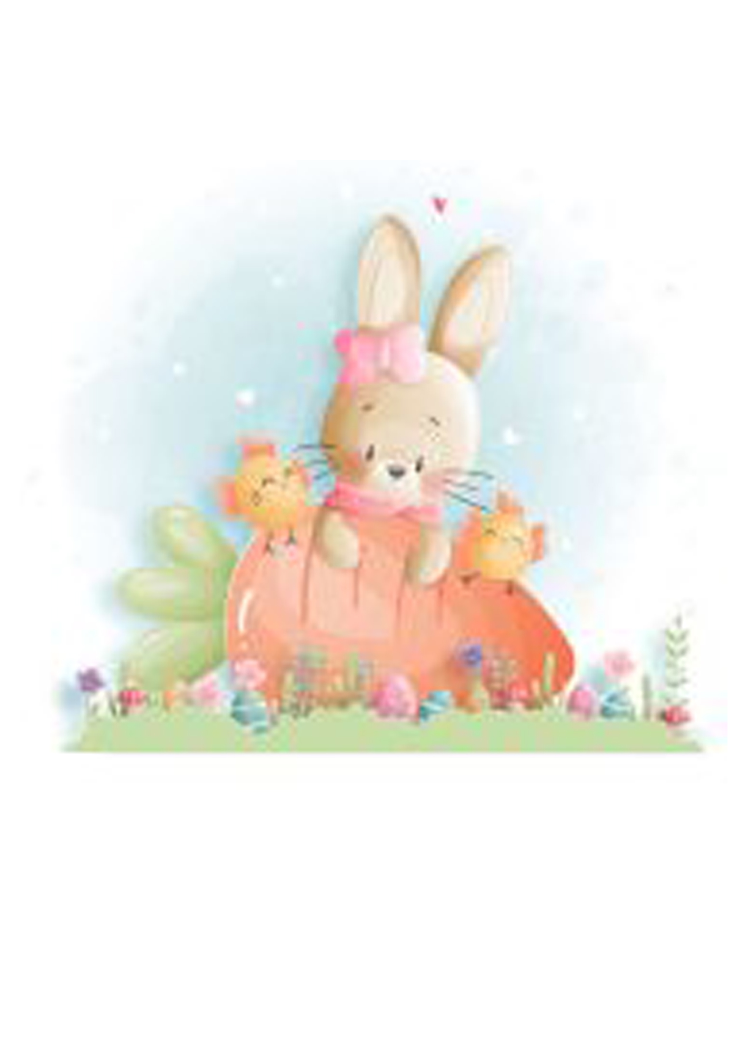 Keksaufleger Ostern Hase mit Karotte