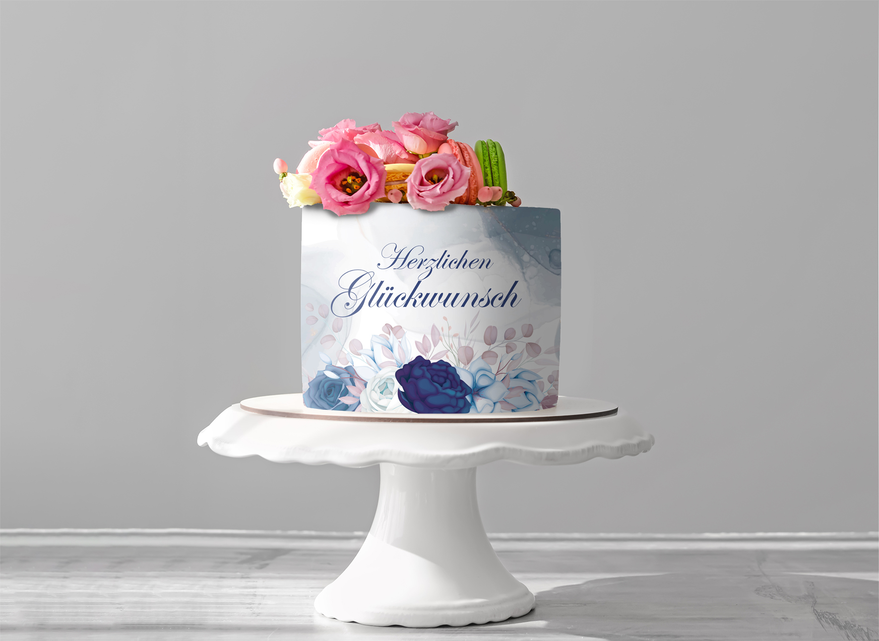 Deko Fondant  Geburtstag