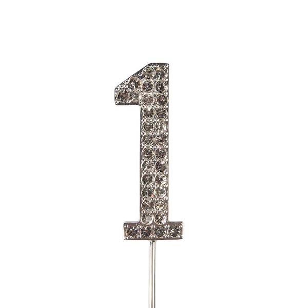 Cake Topper Zahl 1