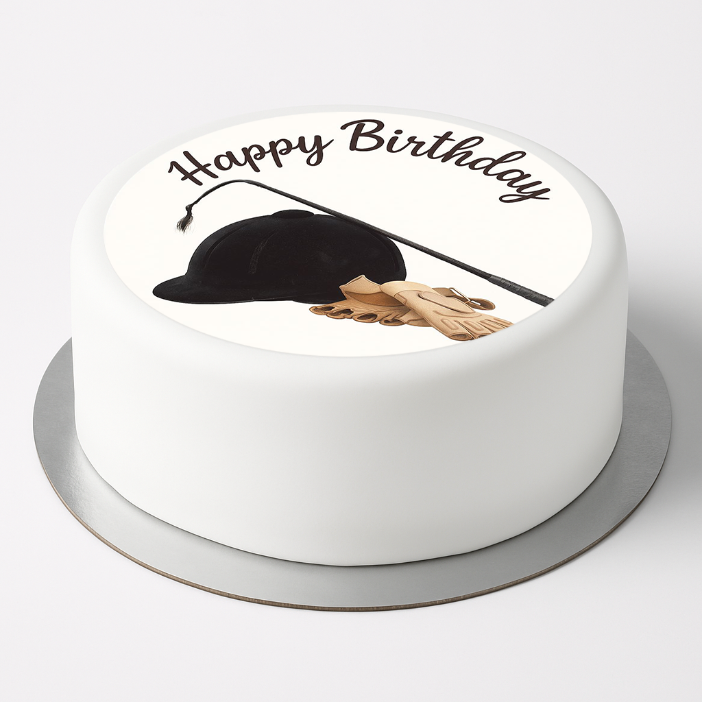 Tortenaufleger  Geburtstag Reiter