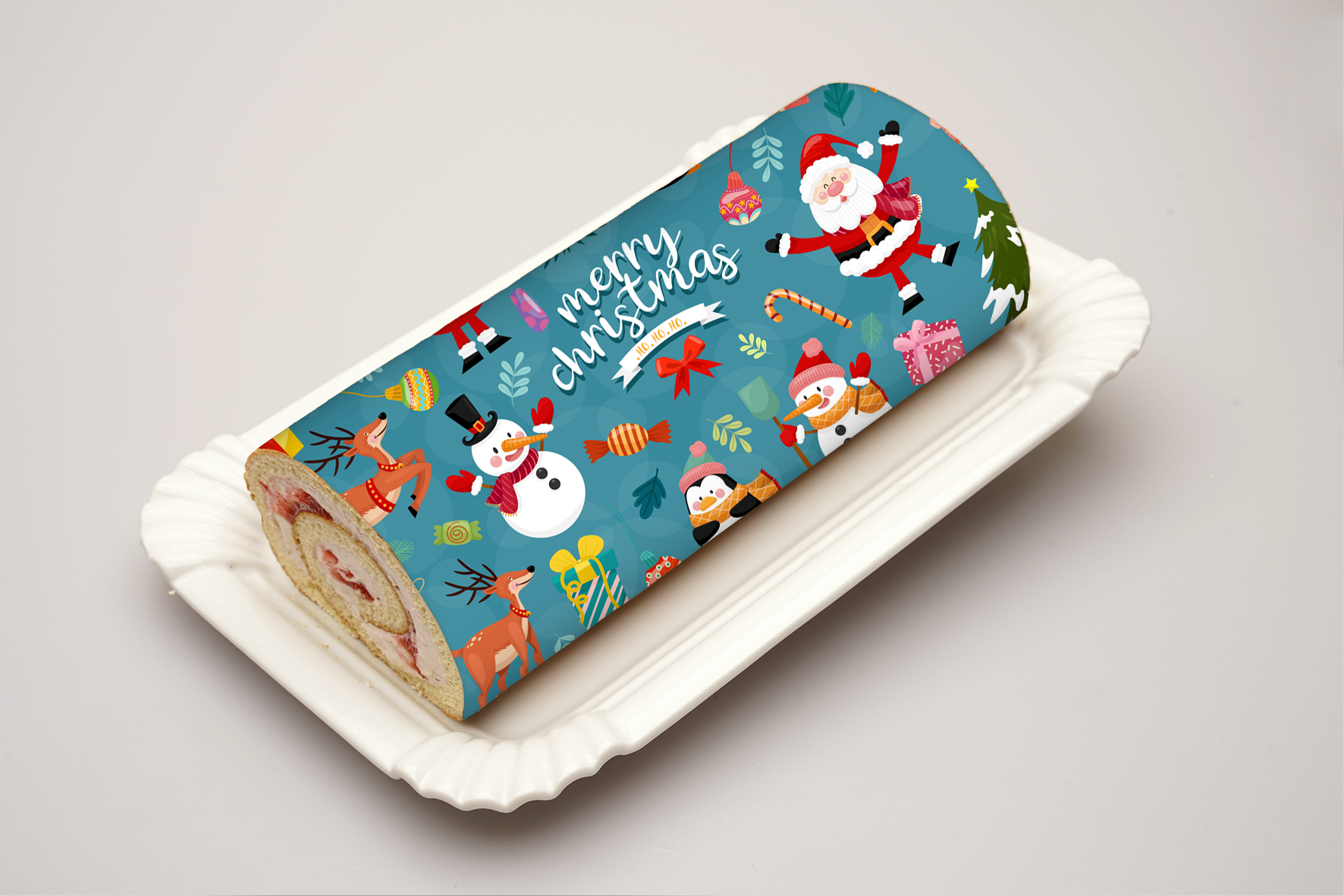 Rouladendekor Weihnachten