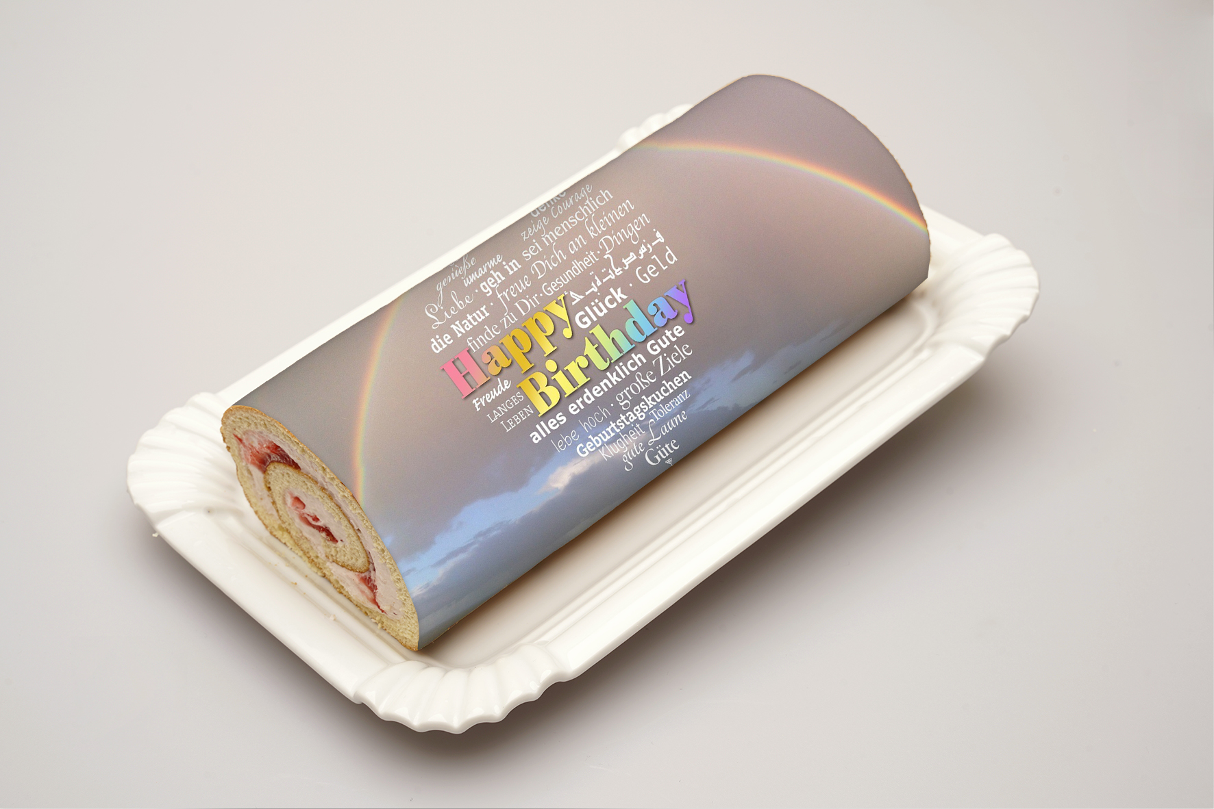 Rouladendekor Geburtstag