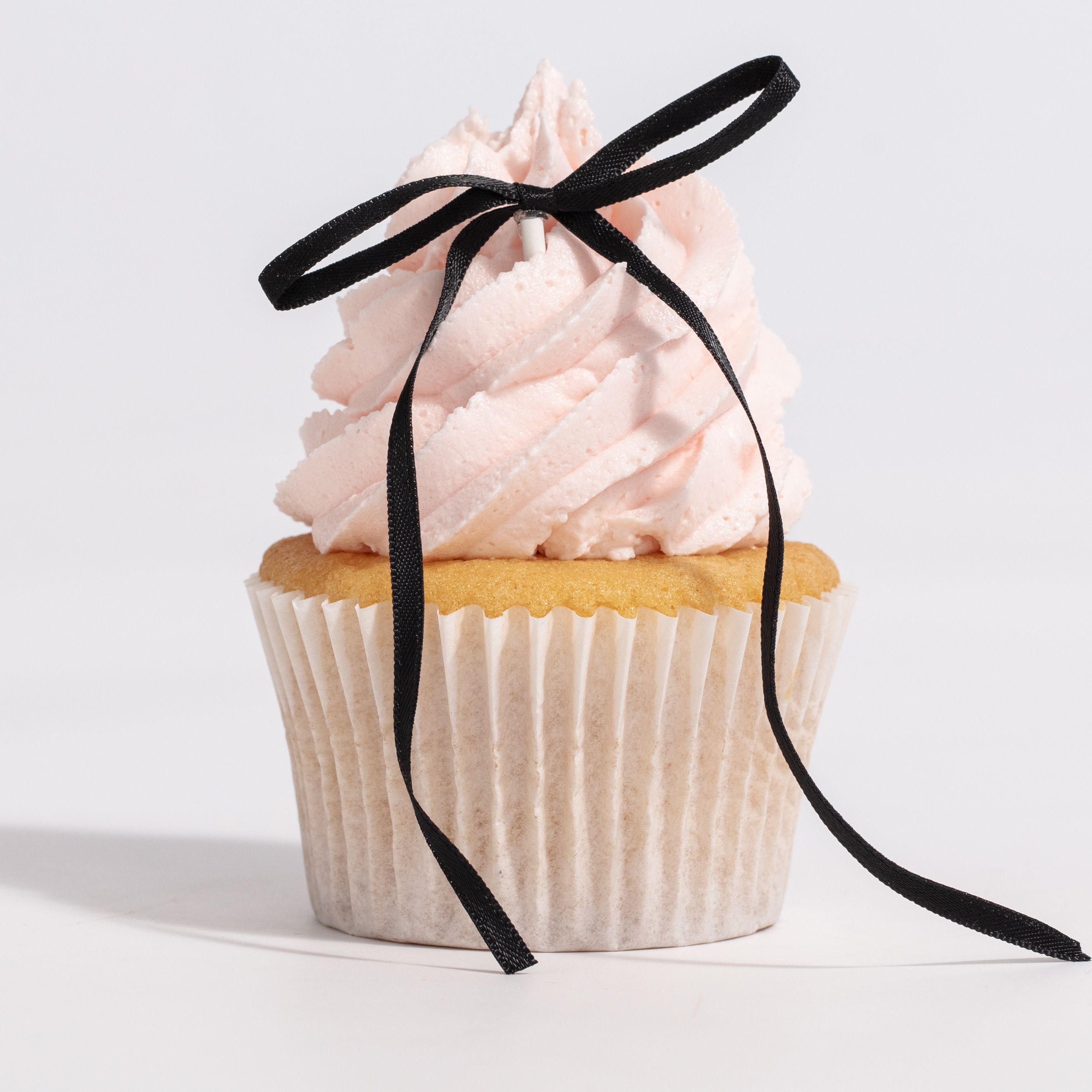 PME Ribbon Bow Toppers Black – 8 Satin Schleifen für Torten & Cupcakes