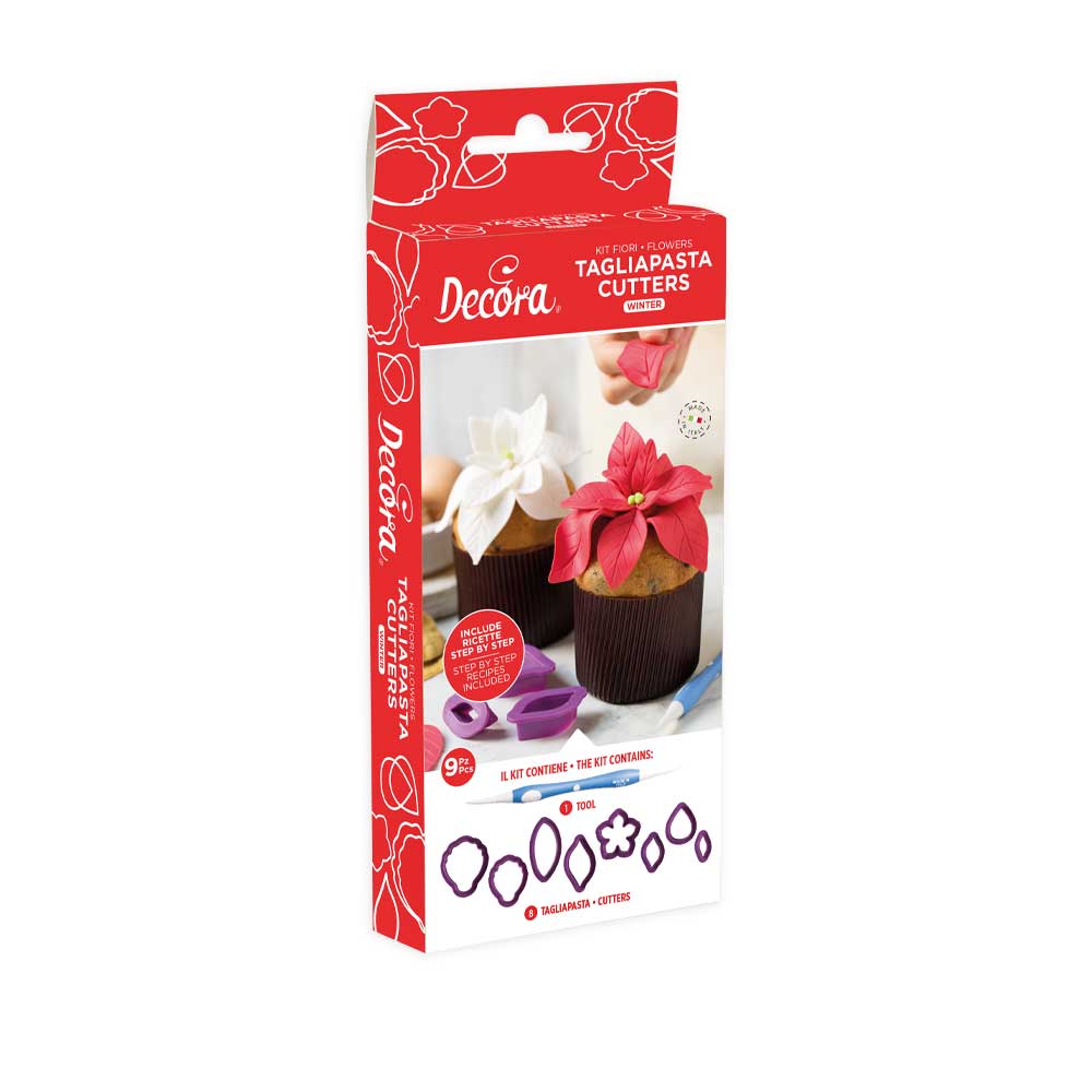 Ausstecher Weihnachtsstern Set