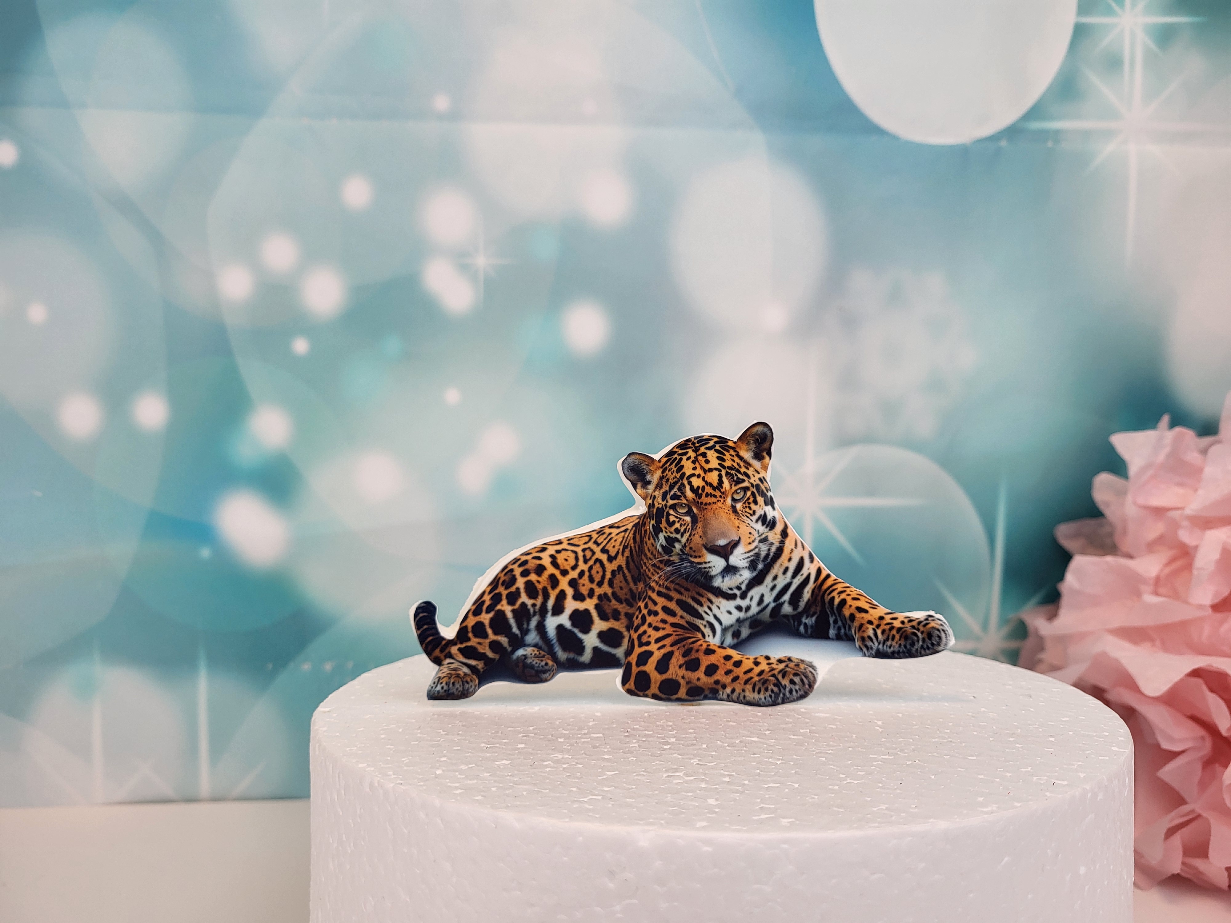 Essbarer Cake Topper Jaguar
