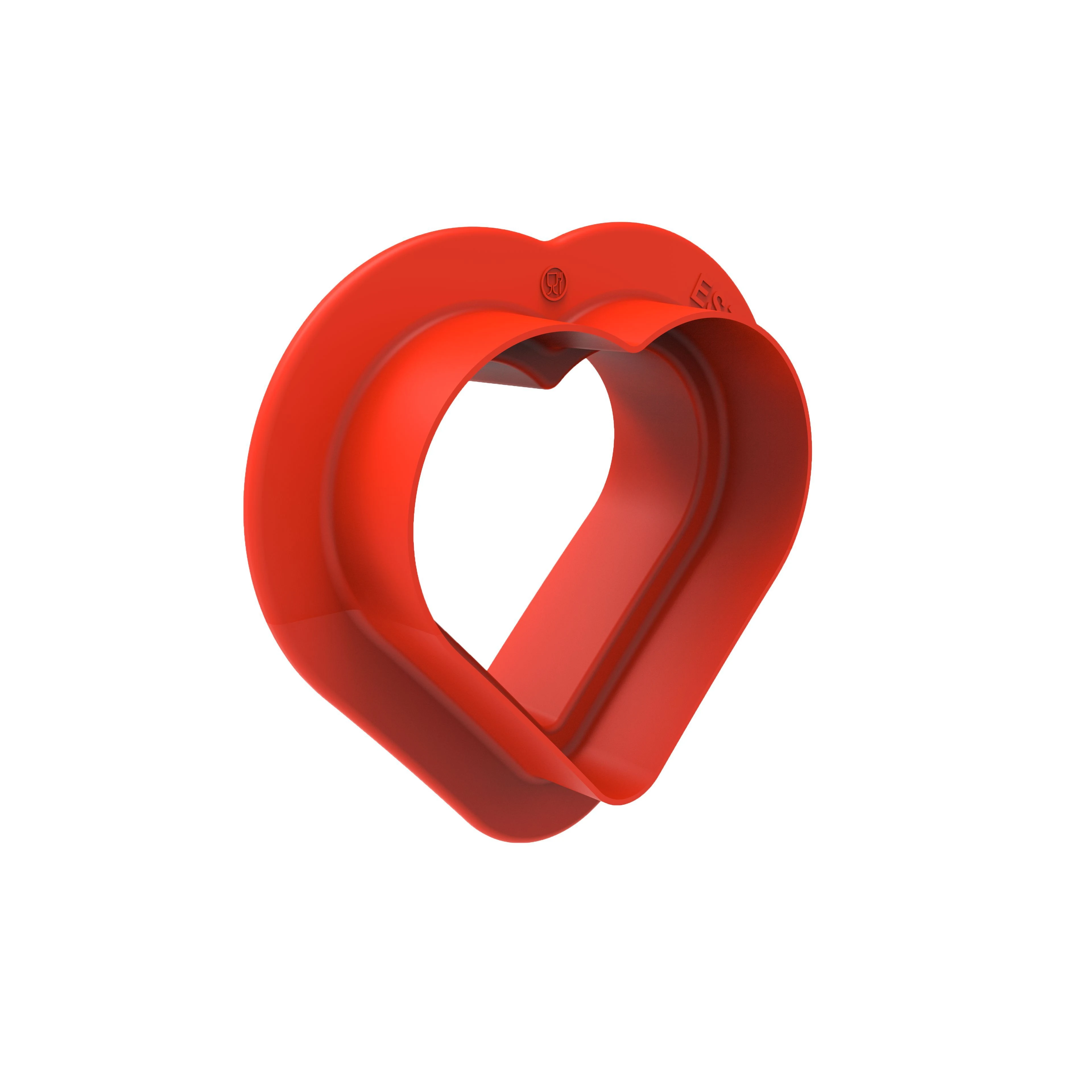 HEARTIX 85 - Silikonform mit Ausstecher