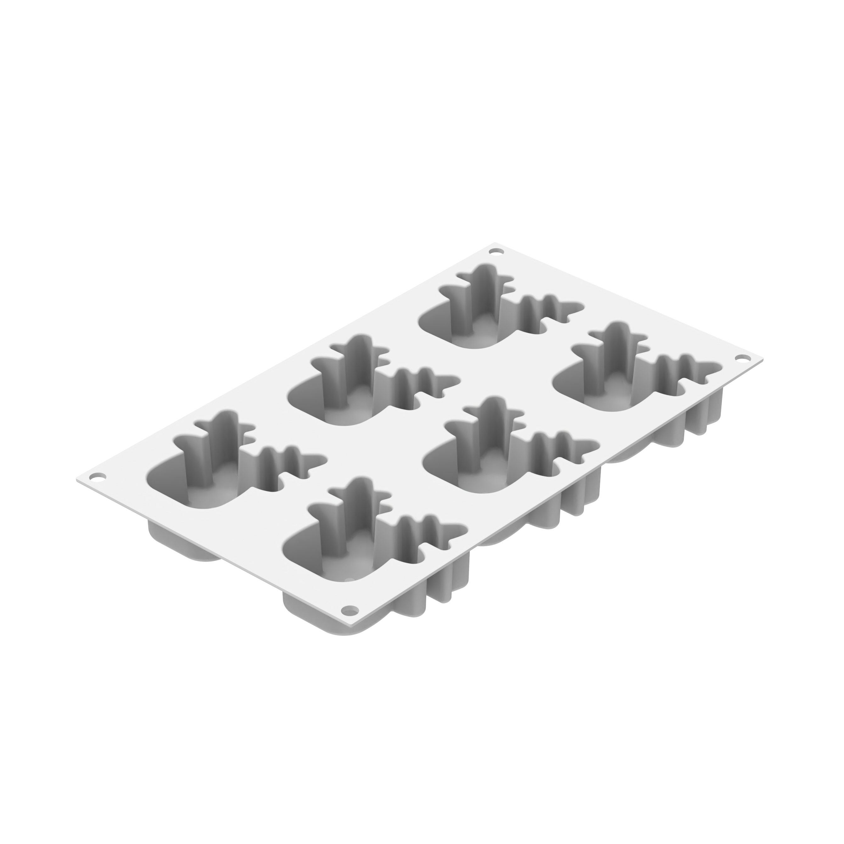 Silikomart Rudolph 100 – Silikonform für Rentier-Desserts & weihnachtliche Monoporationen