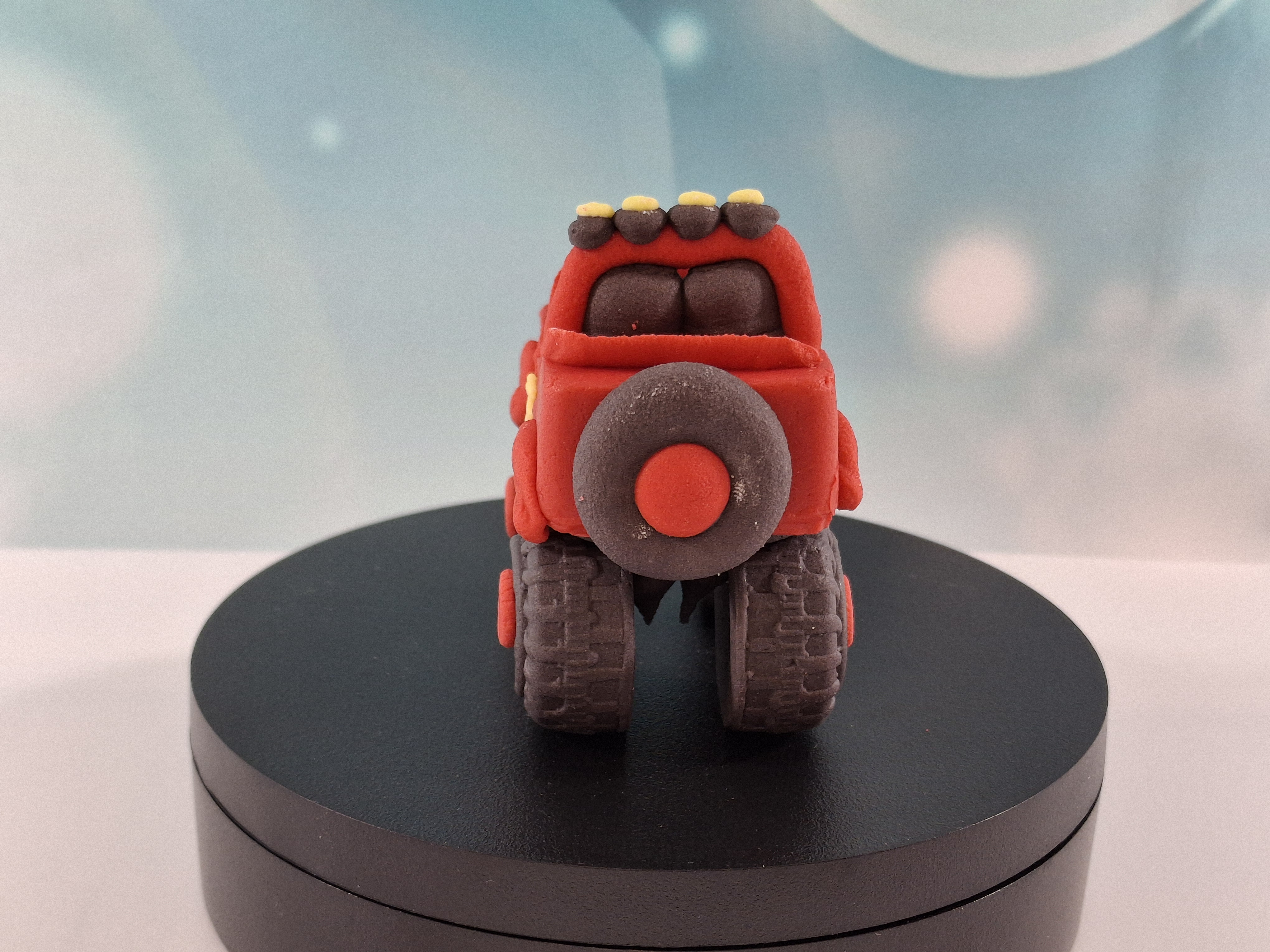 Tortenfigur Monster Truck Auto Quad