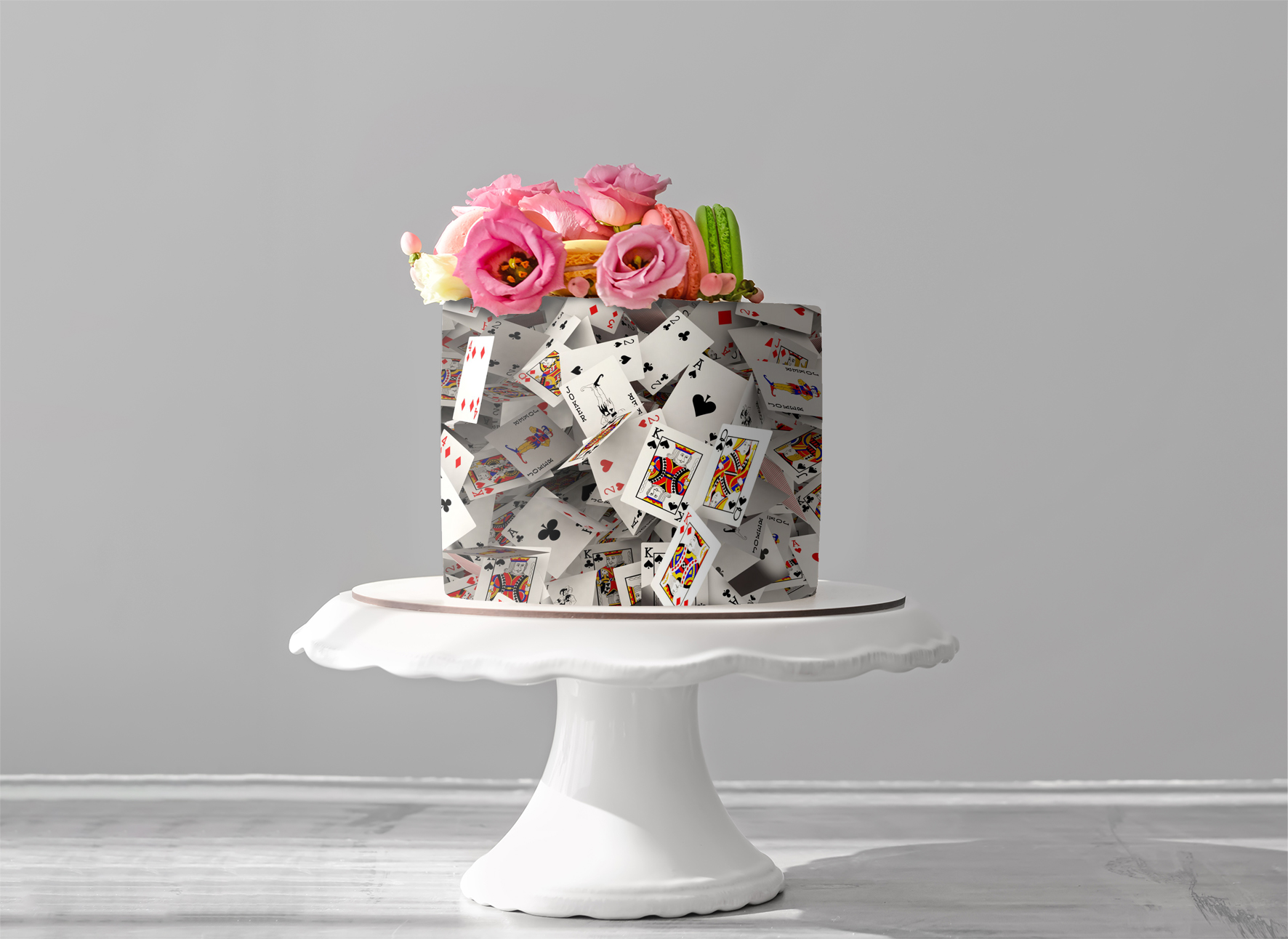 Deko Fondant Karten
