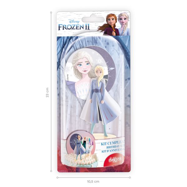 Dekorationsset für Elsa Torte – Perfekt für jeden Frozen Fan!