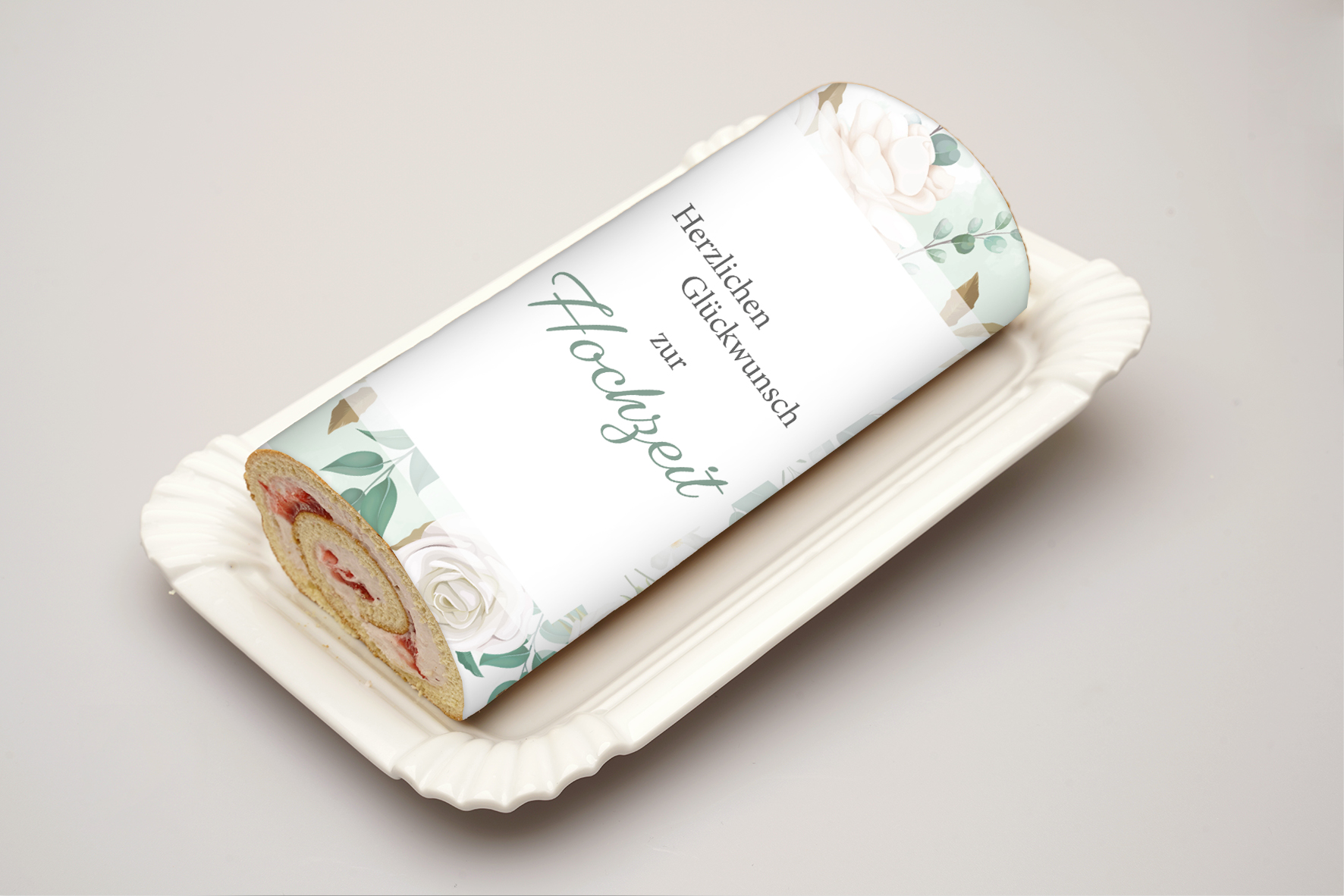 Rouladendekor Hochzeit