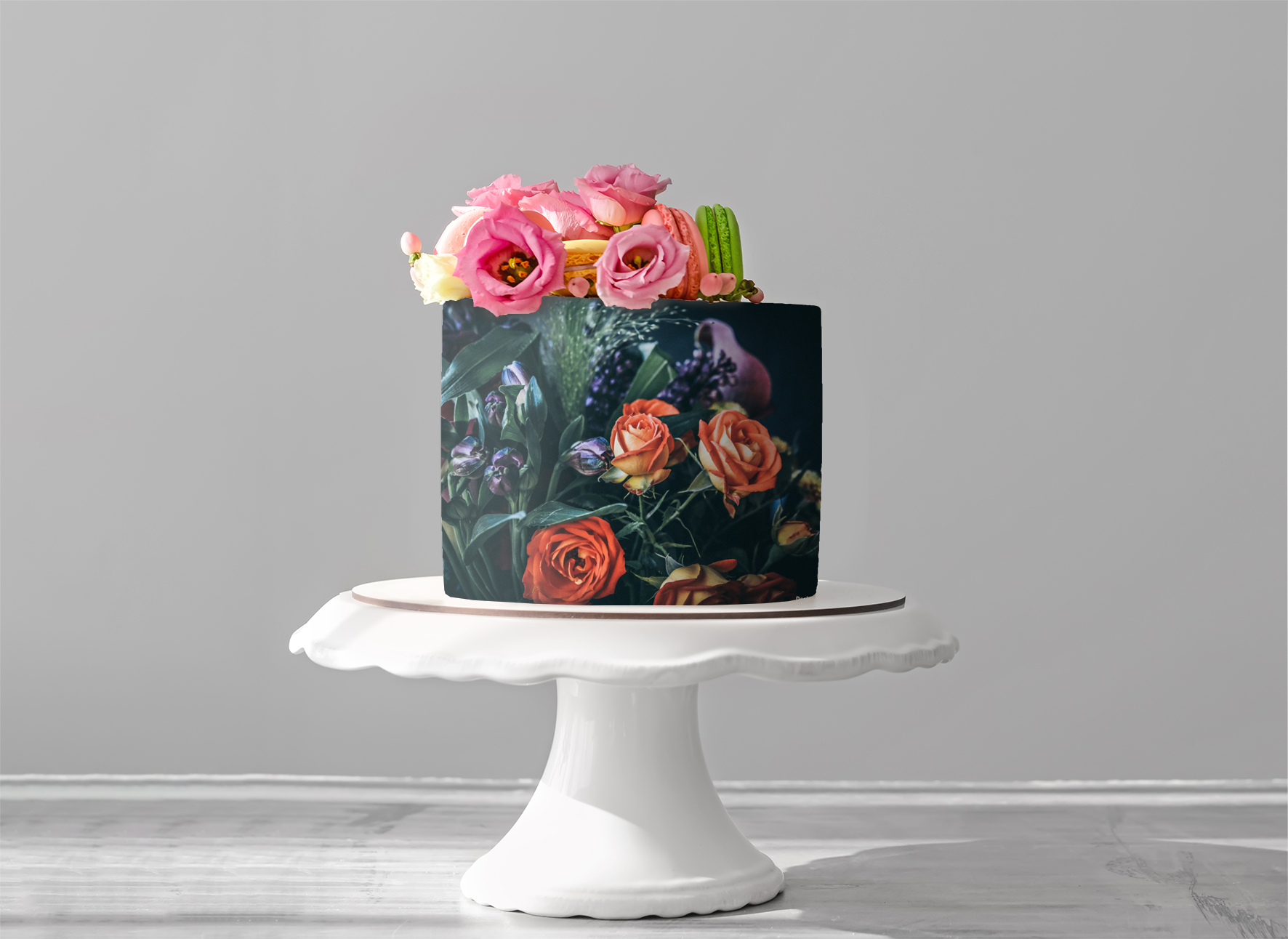 Deko Fondant Rosen
