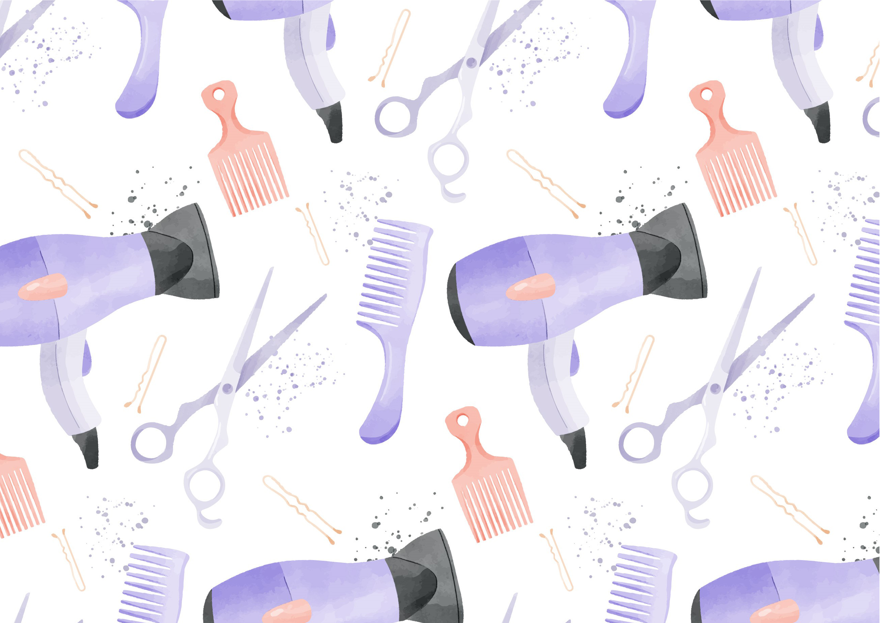 Deko Fondant  Friseur