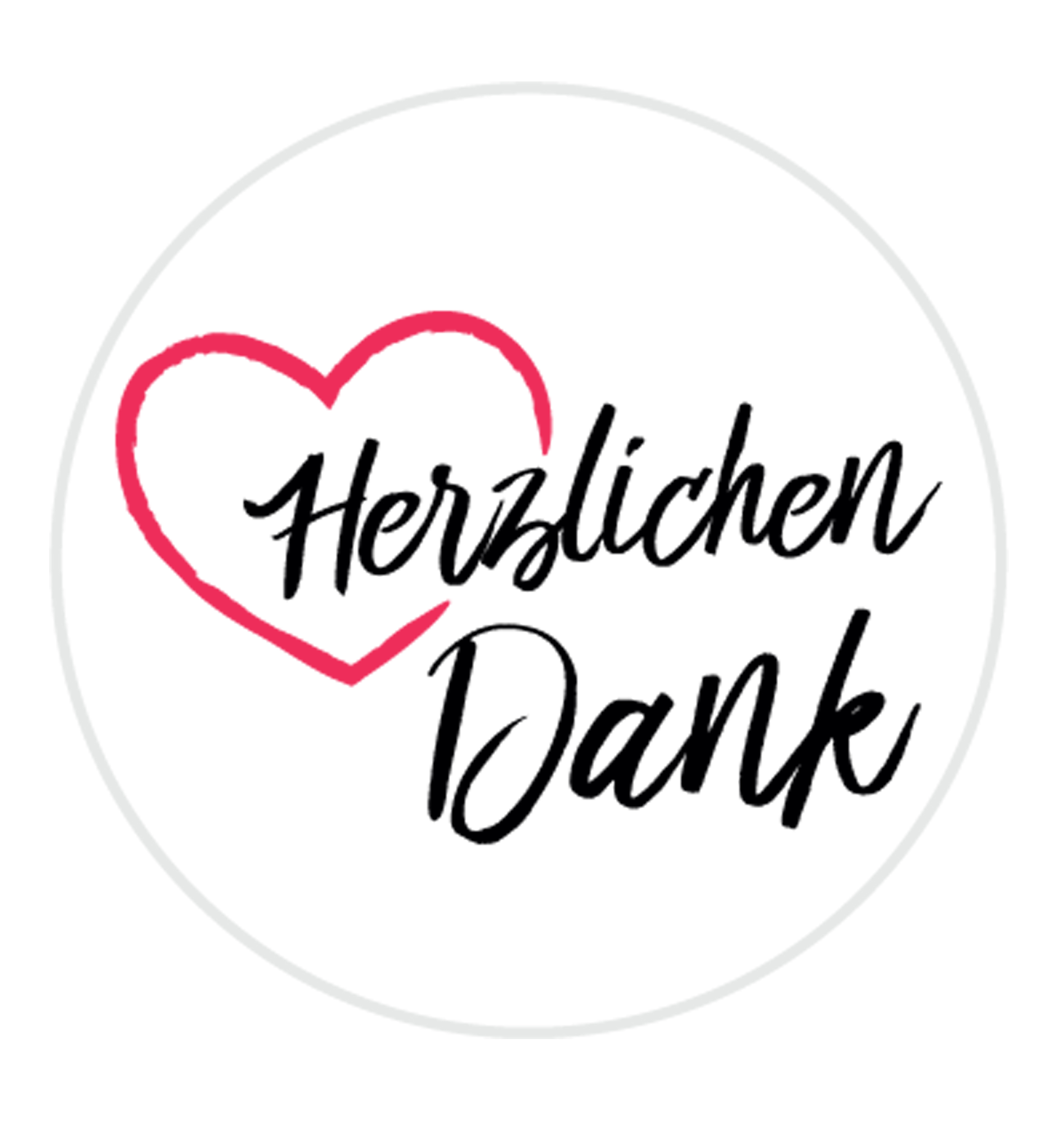 Muffinaufleger „Danke“ aus Oblate Deluxe, A4-Seite mit 40 essbaren Auflegern, zuschneidbar, N943