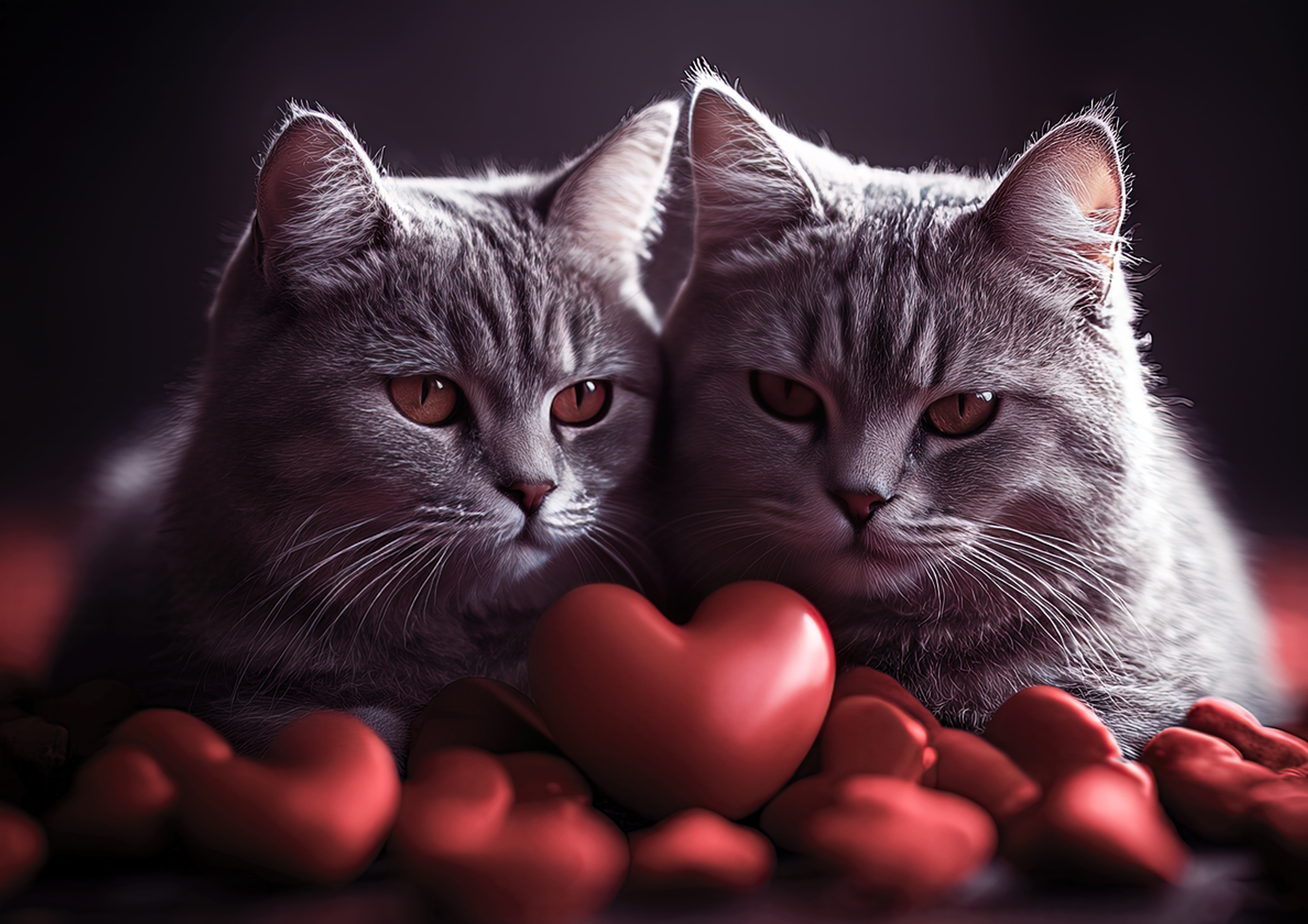 Deko Fondant Katzen